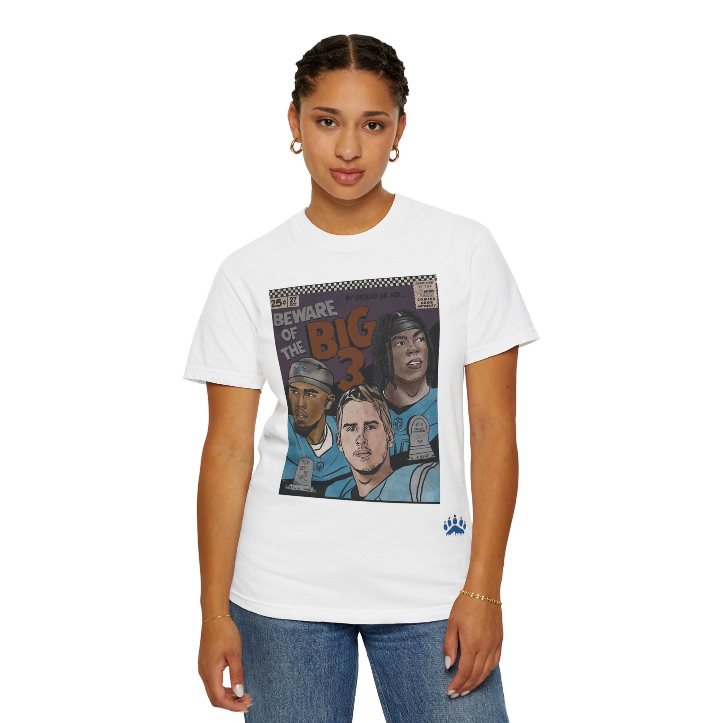 Detroit Triple Threat Premium T-shirt