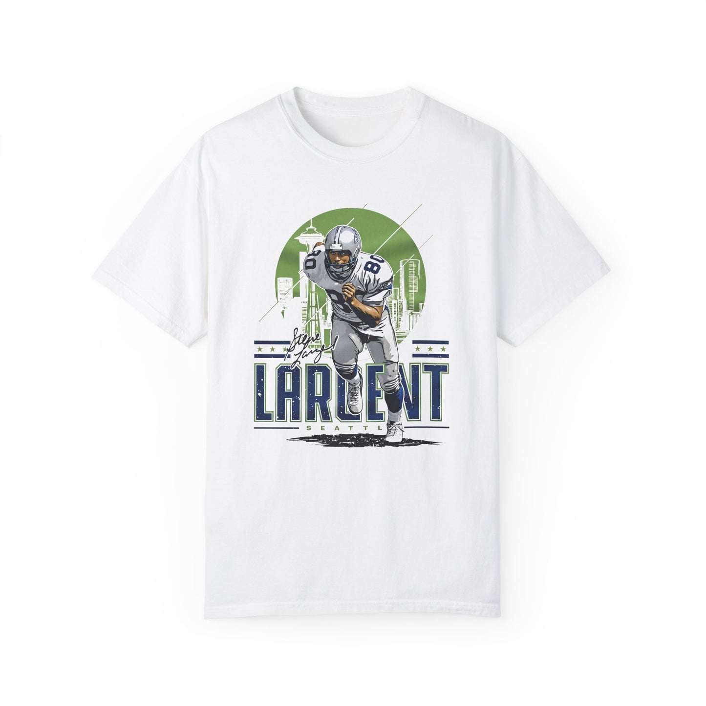 Steve Largent Signature Premium T-shirt