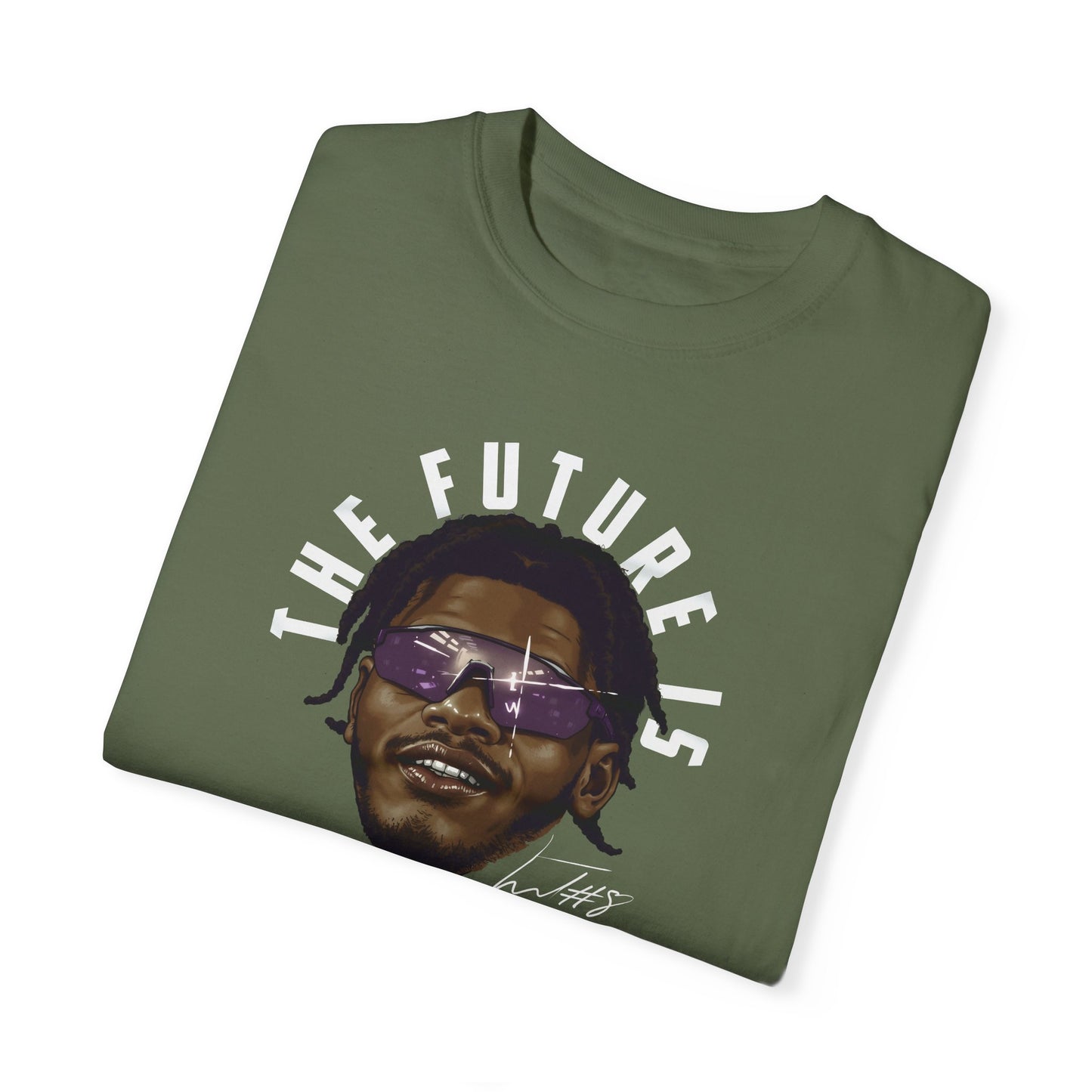 The Future is Bright Lamar Jackson Premium T-shirt