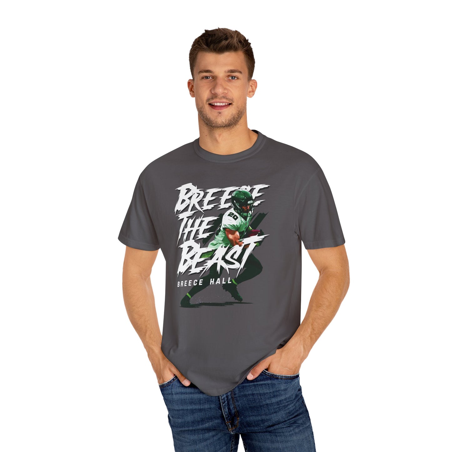 Breece Hall Signature Premium T-shirt