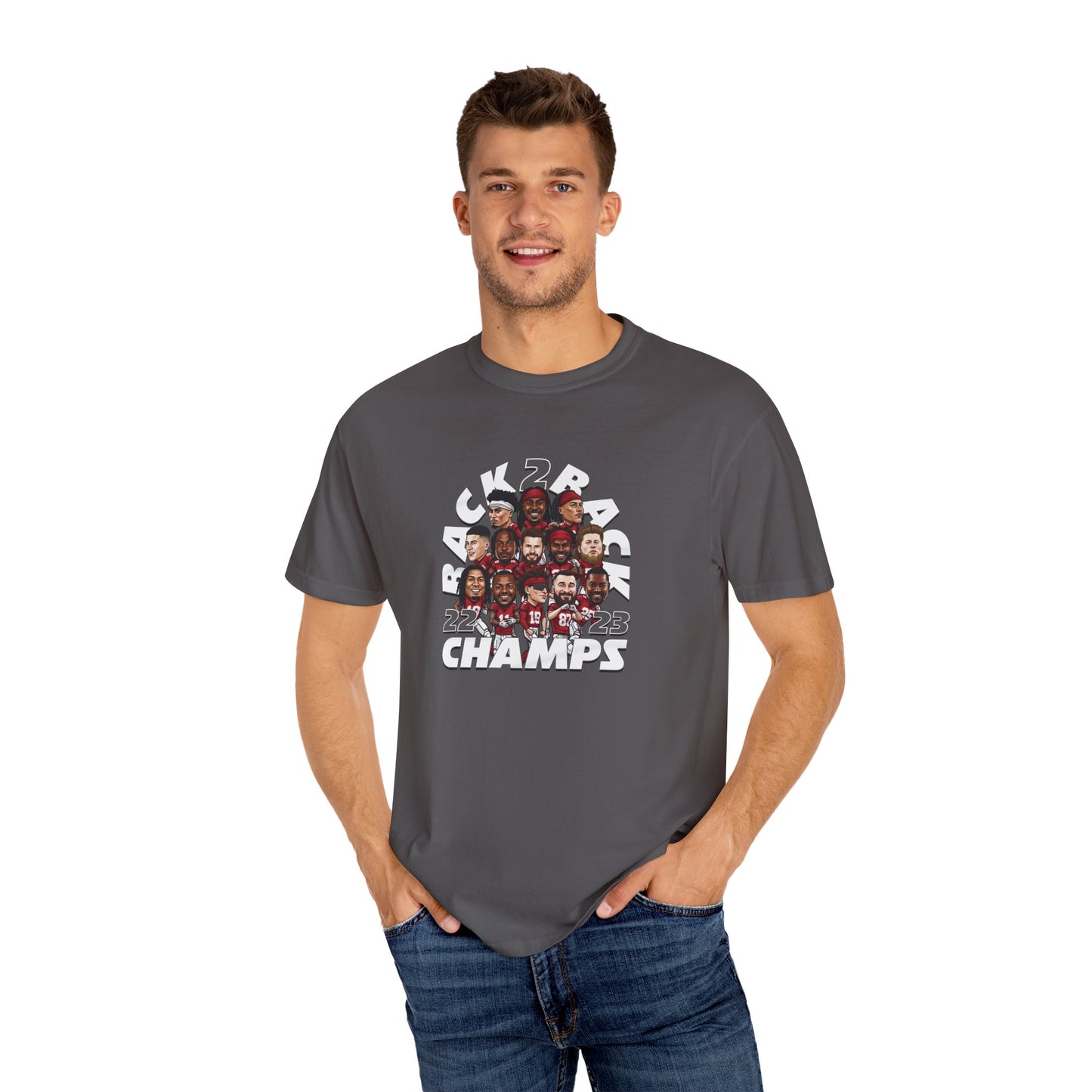 Chiefs Back 2 Back Champions Premium T-shirt