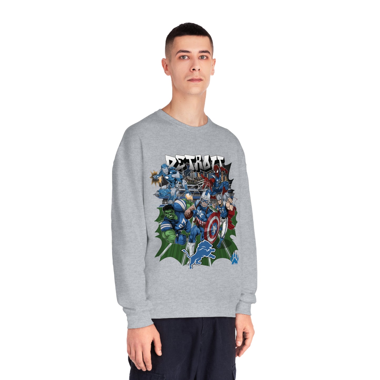 Detroit Marvel Sweatshirt – Motor City Heroes Edition