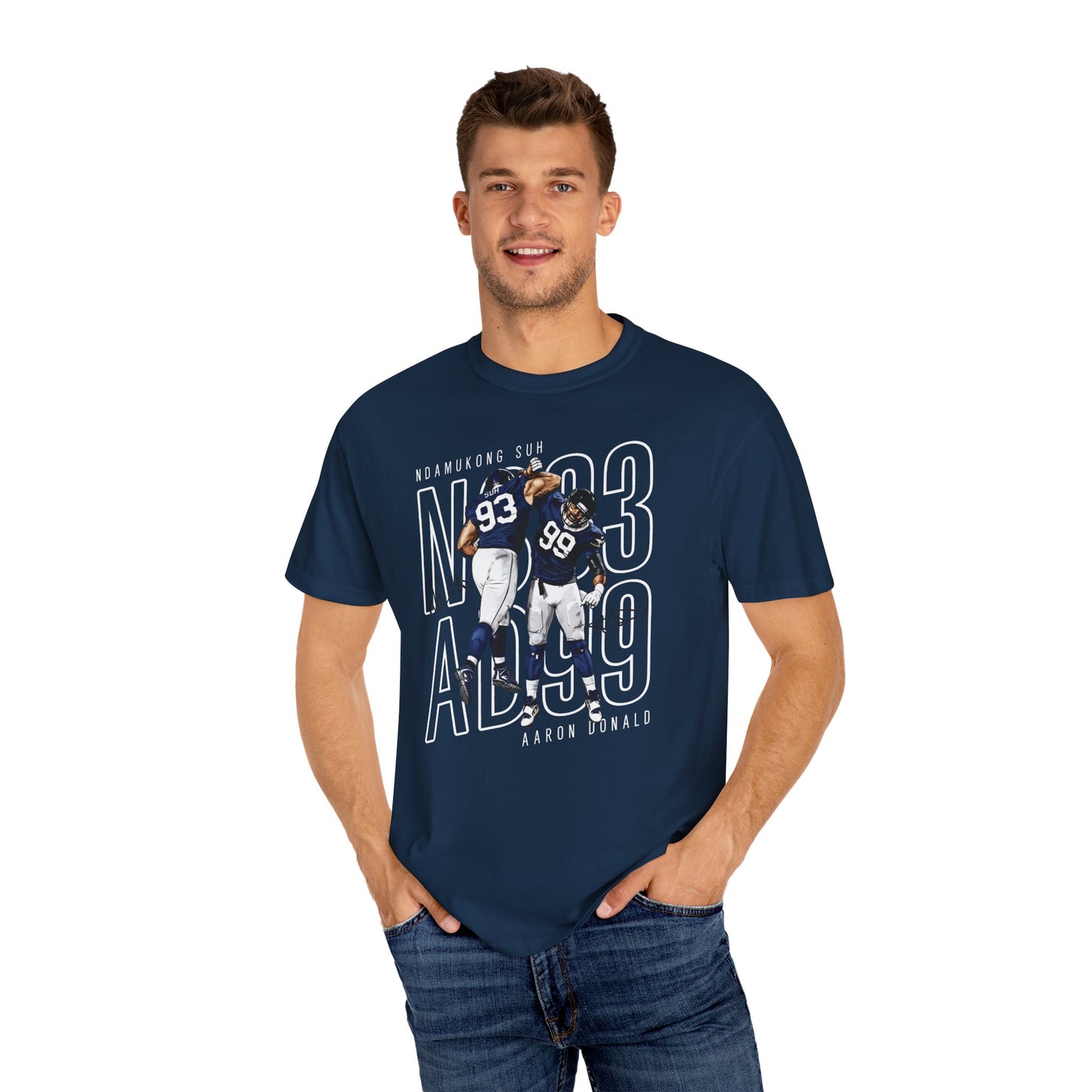 Ndamukong Suh & Aaron Donald Dynamic Duo Premium T-shirt