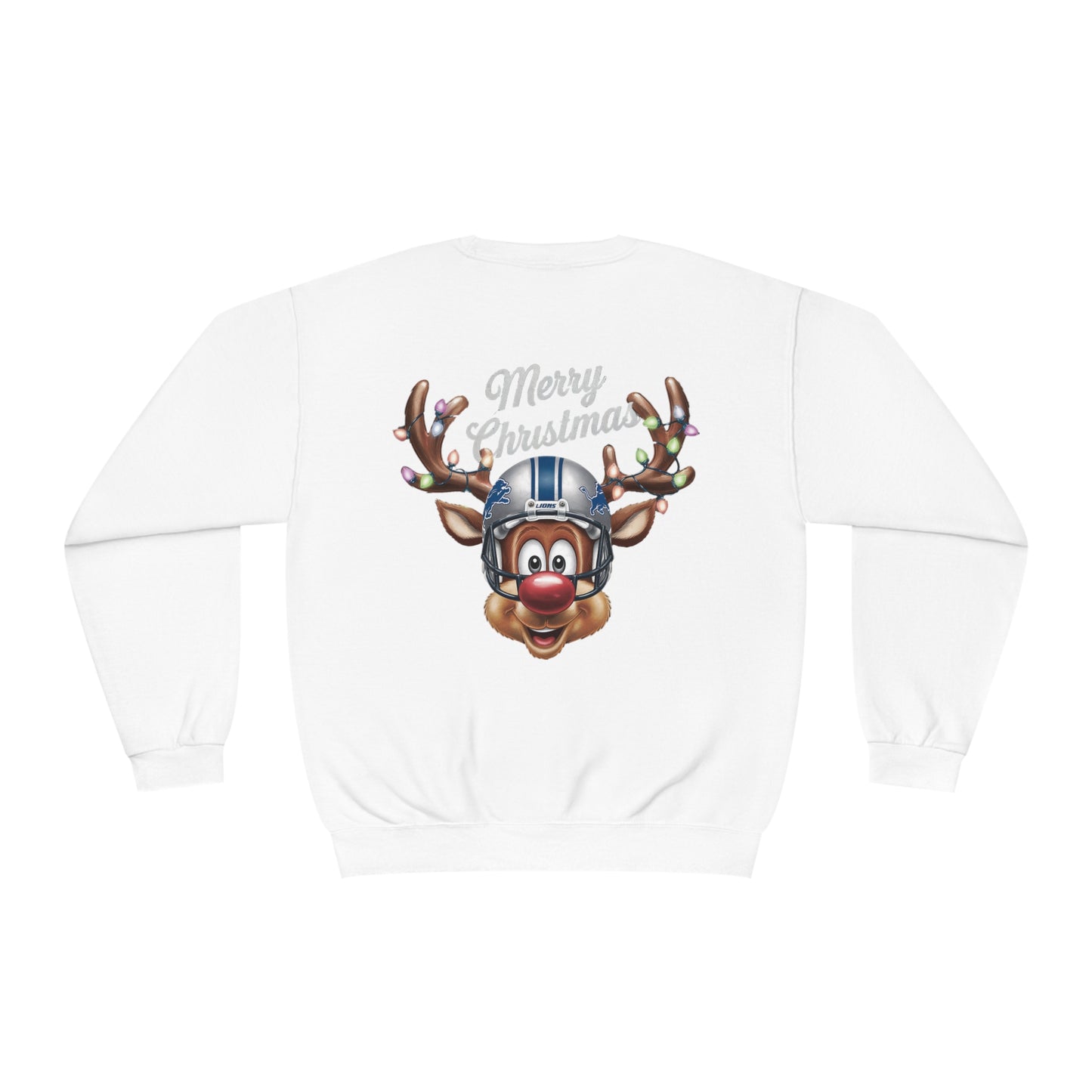 Lions Christmas Cheer Sweatshirt – Roar Through the Holidays