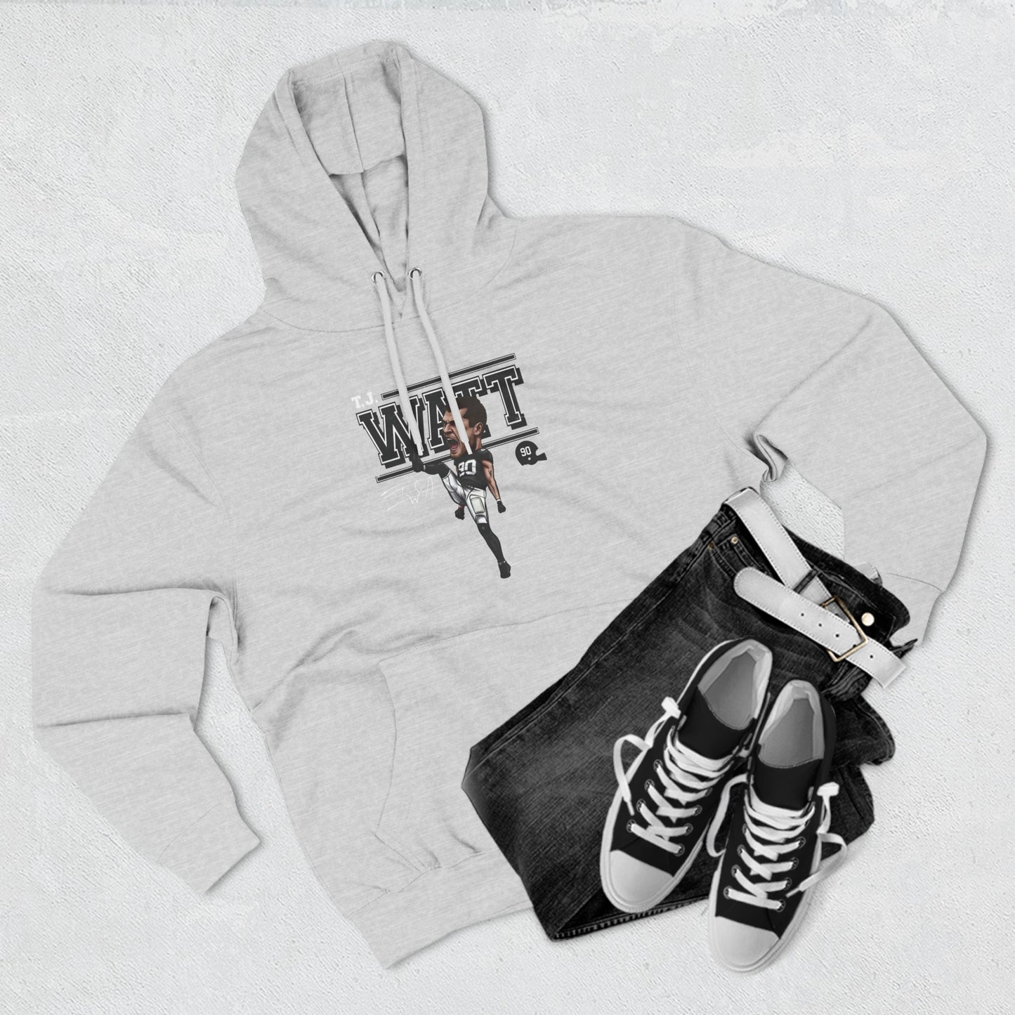 T.J. Watt Signature Hoodie – Steelers Edition