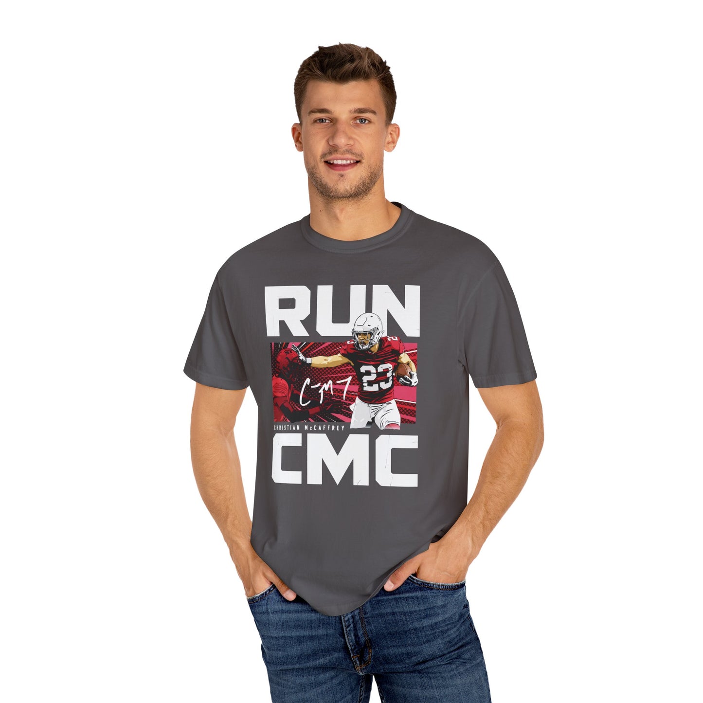 Christian McCaffrey Signature Premium T-shirt