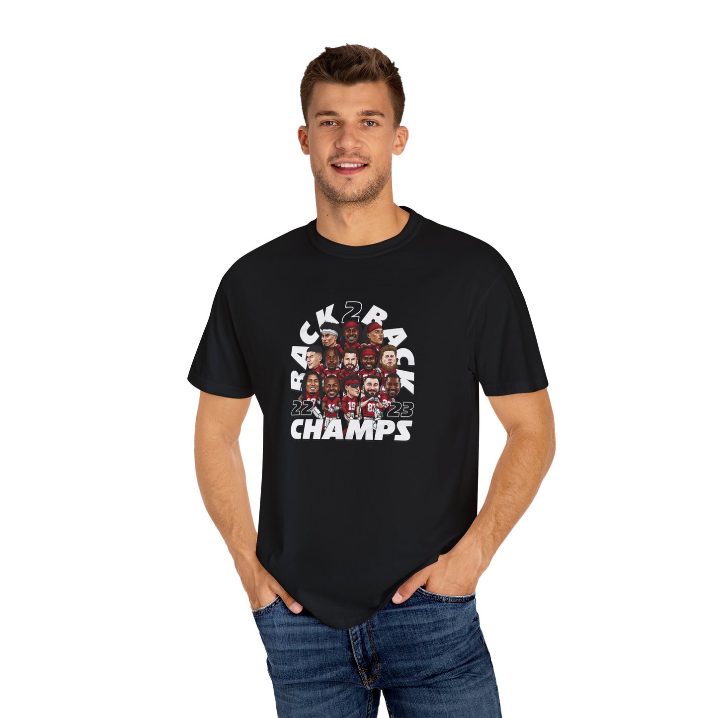 Chiefs Back 2 Back Champions Premium T-shirt