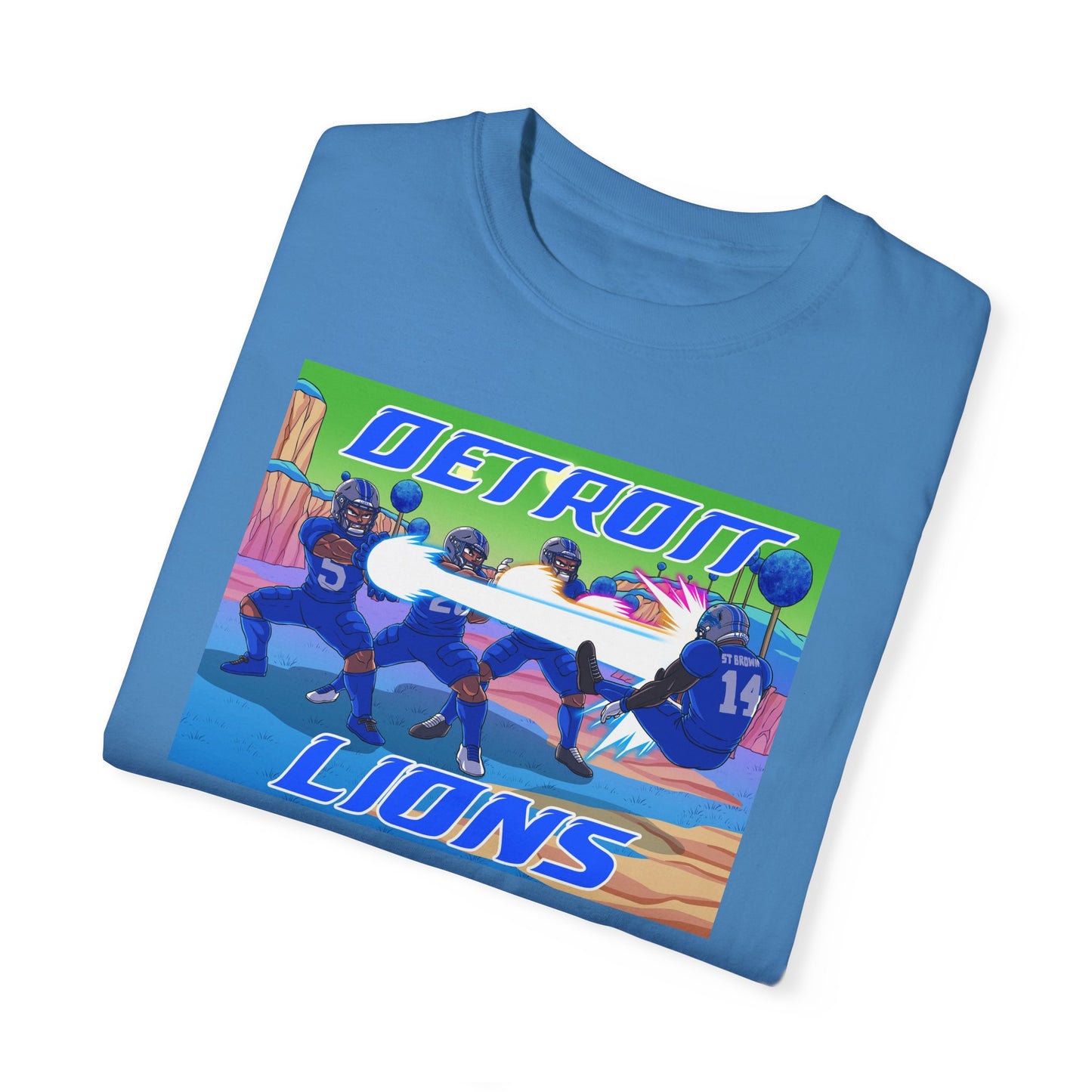 Detroit Lions Saiyan Strength Premium T-shirt