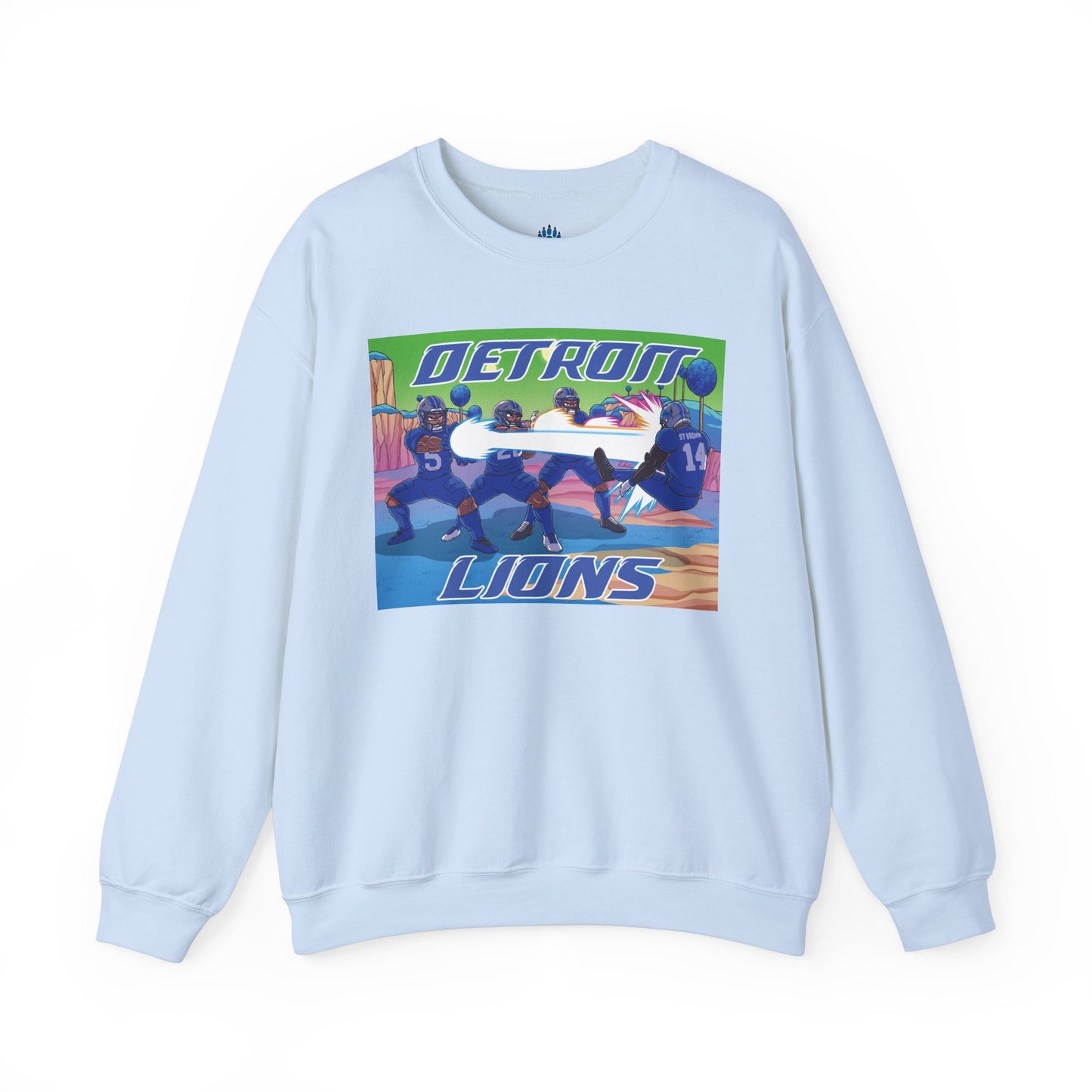 Detroit Lions Saiyan Strength Sweatshirt