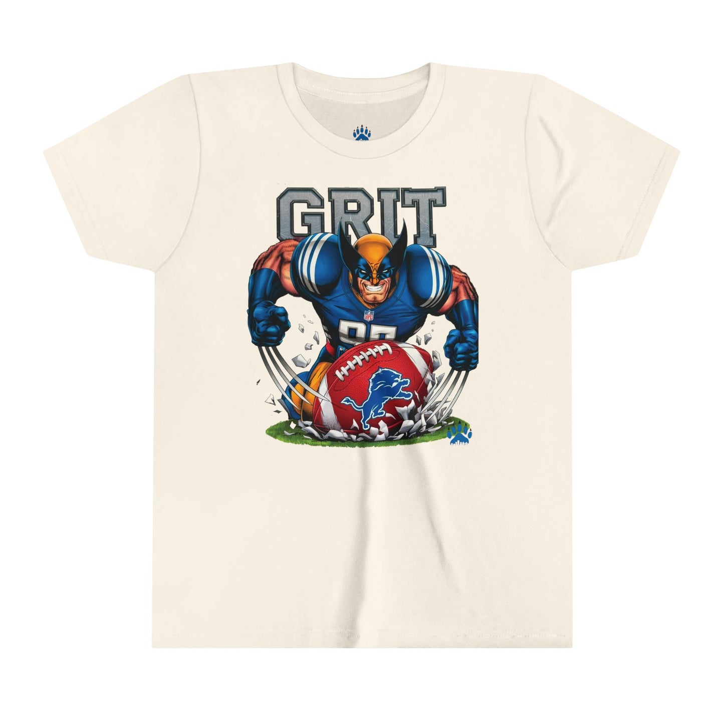 Lions Wolverine Grit Youth T-shirt