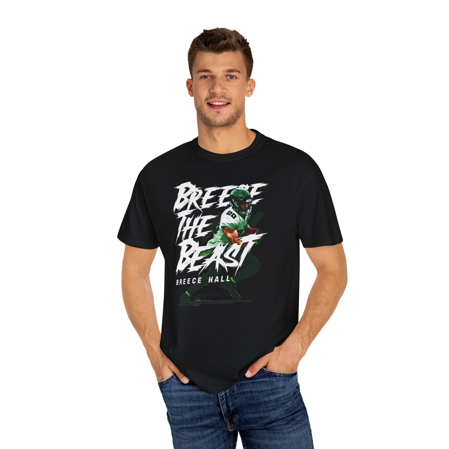 Breece Hall Signature Premium T-shirt