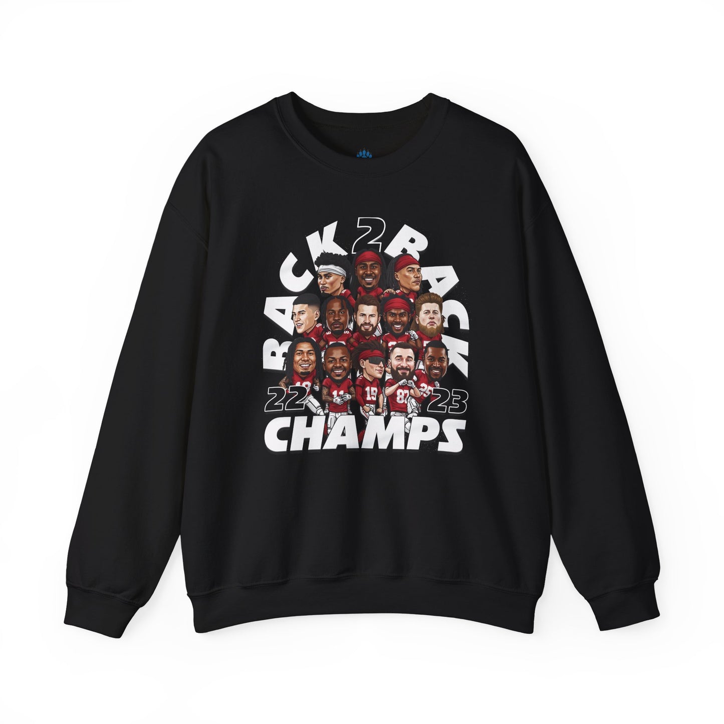 Chiefs Back 2 Back Champs Sweatshirt