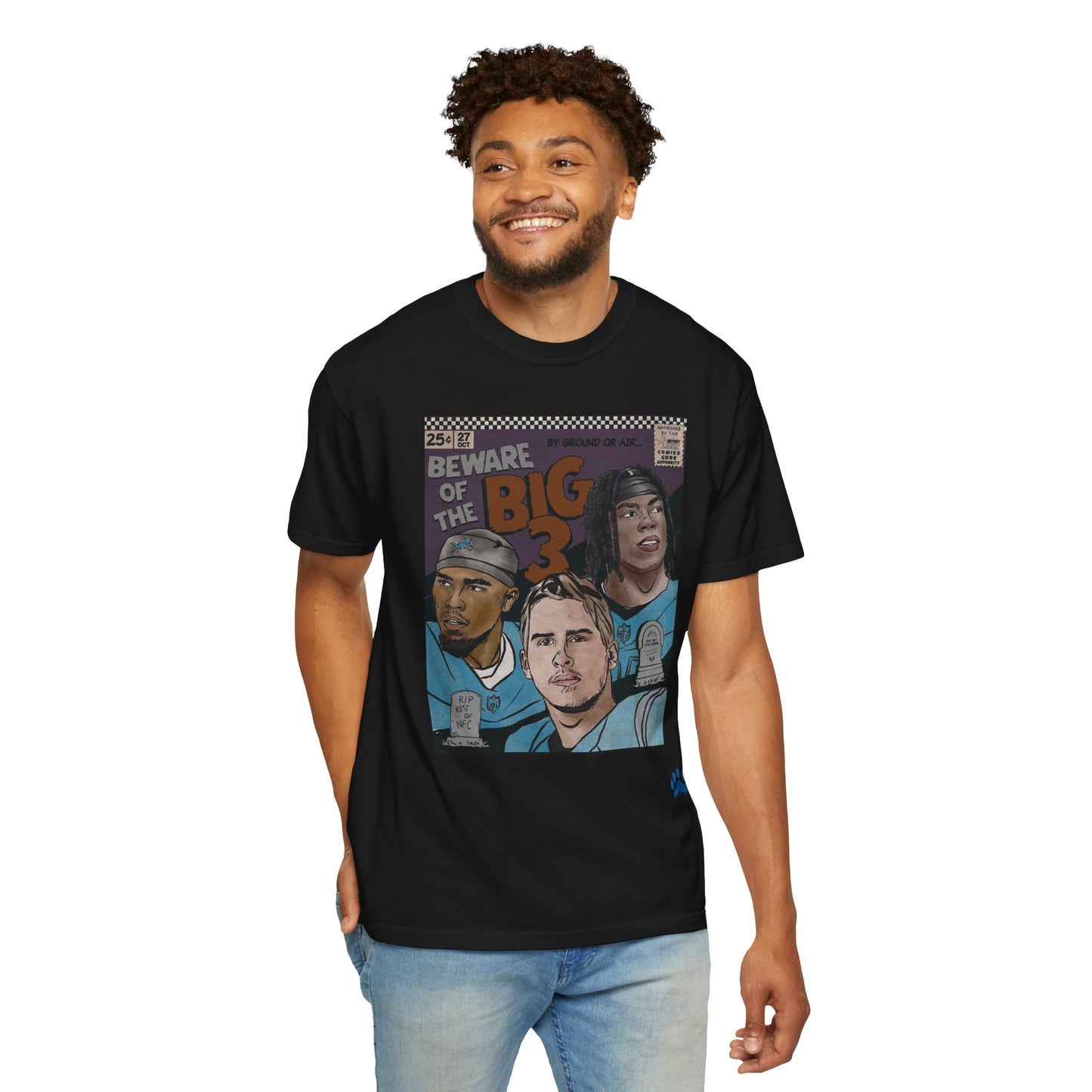 Detroit Triple Threat Premium T-shirt