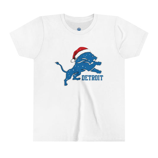Lions Holiday Cheer Youth T-shirt