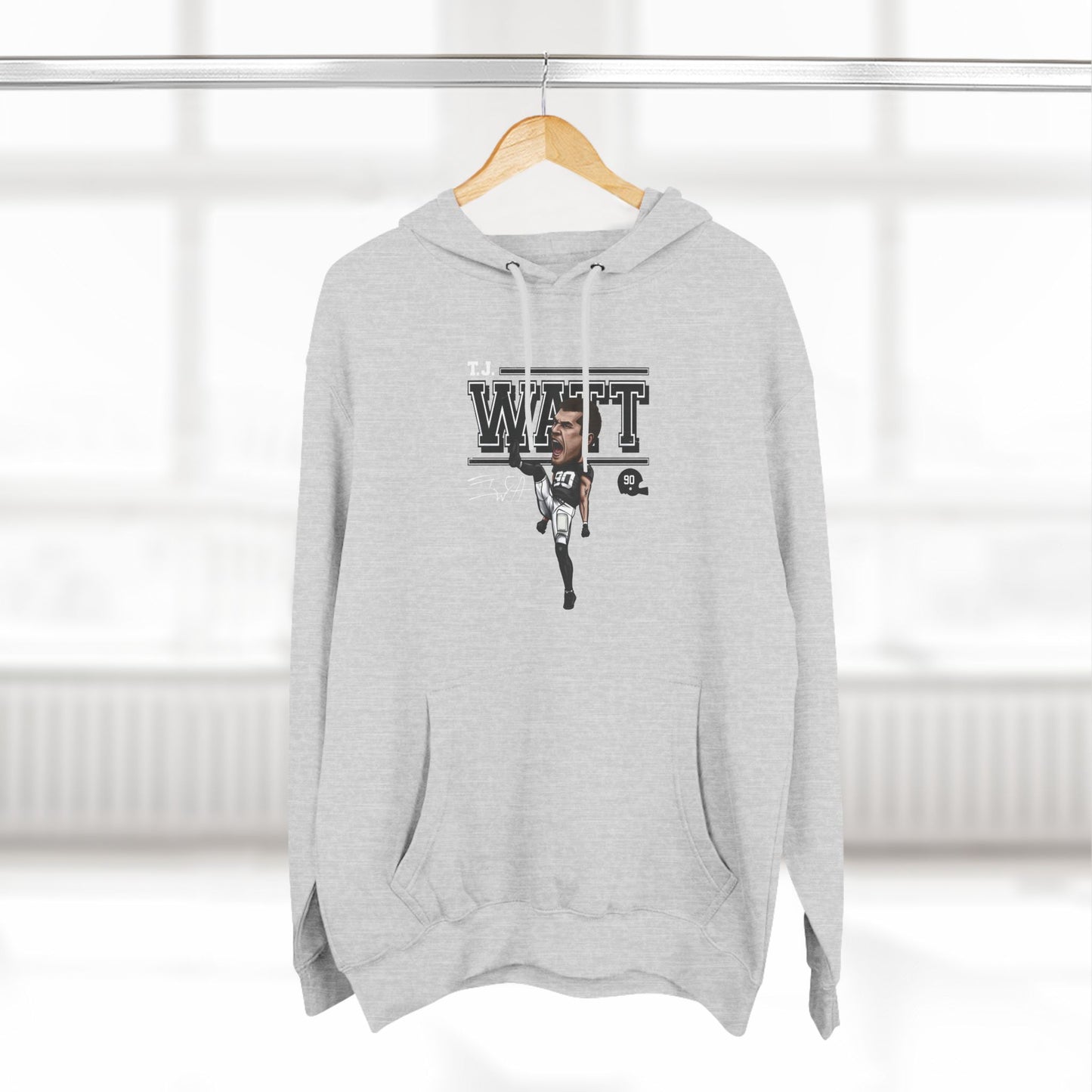 T.J. Watt Signature Hoodie – Steelers Edition