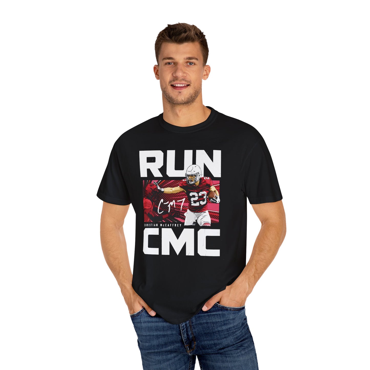 Christian McCaffrey Signature Premium T-shirt
