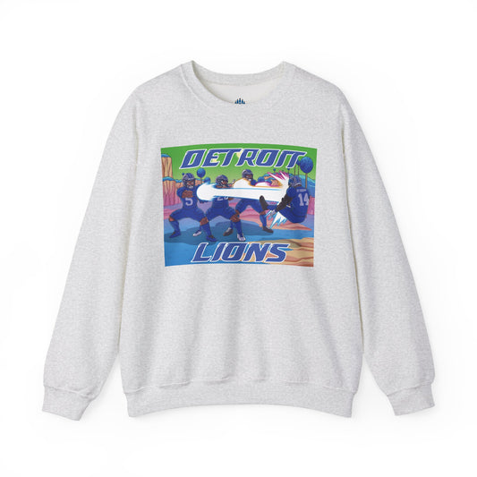 Detroit Lions Saiyan Strength Sweatshirt