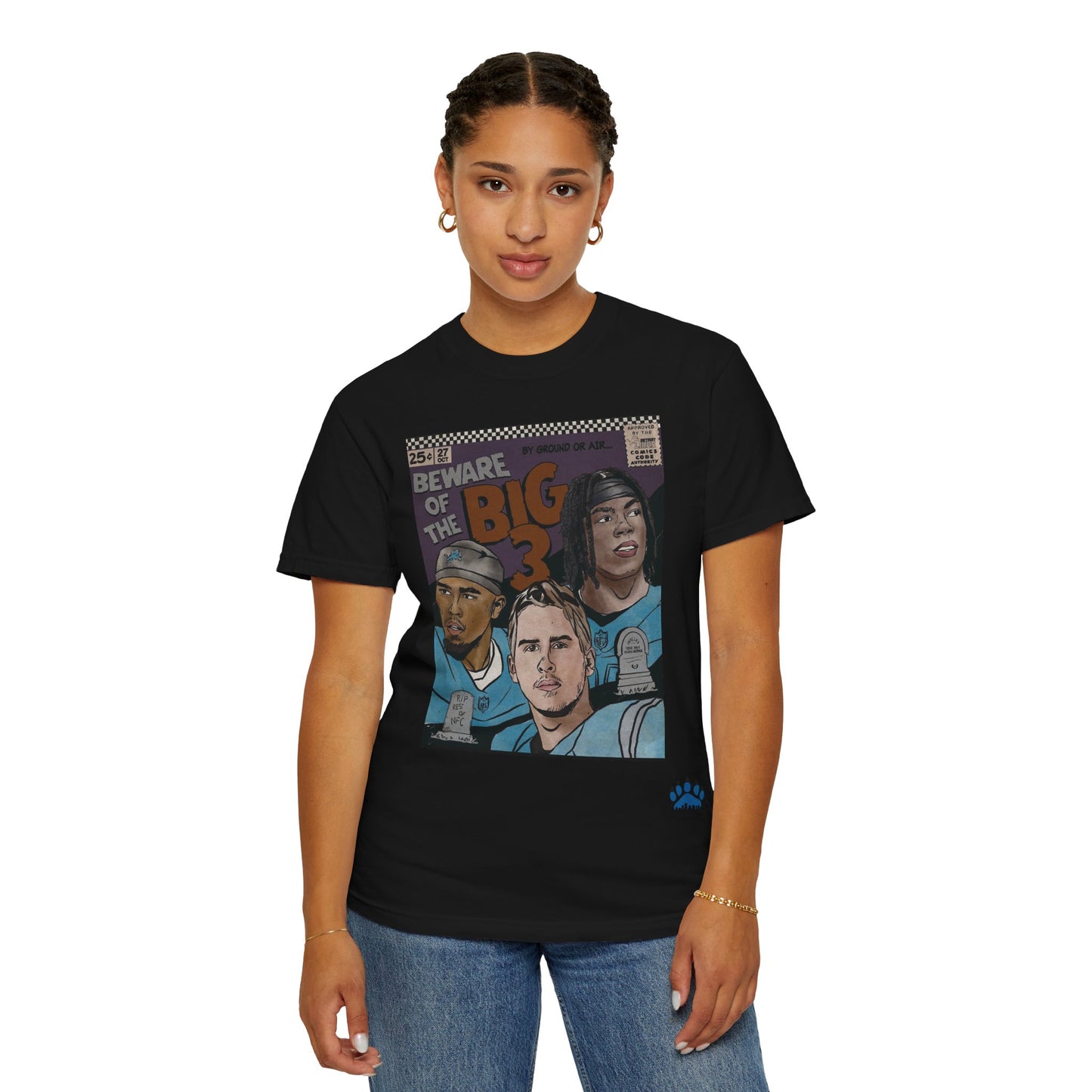 Detroit Triple Threat Premium T-shirt