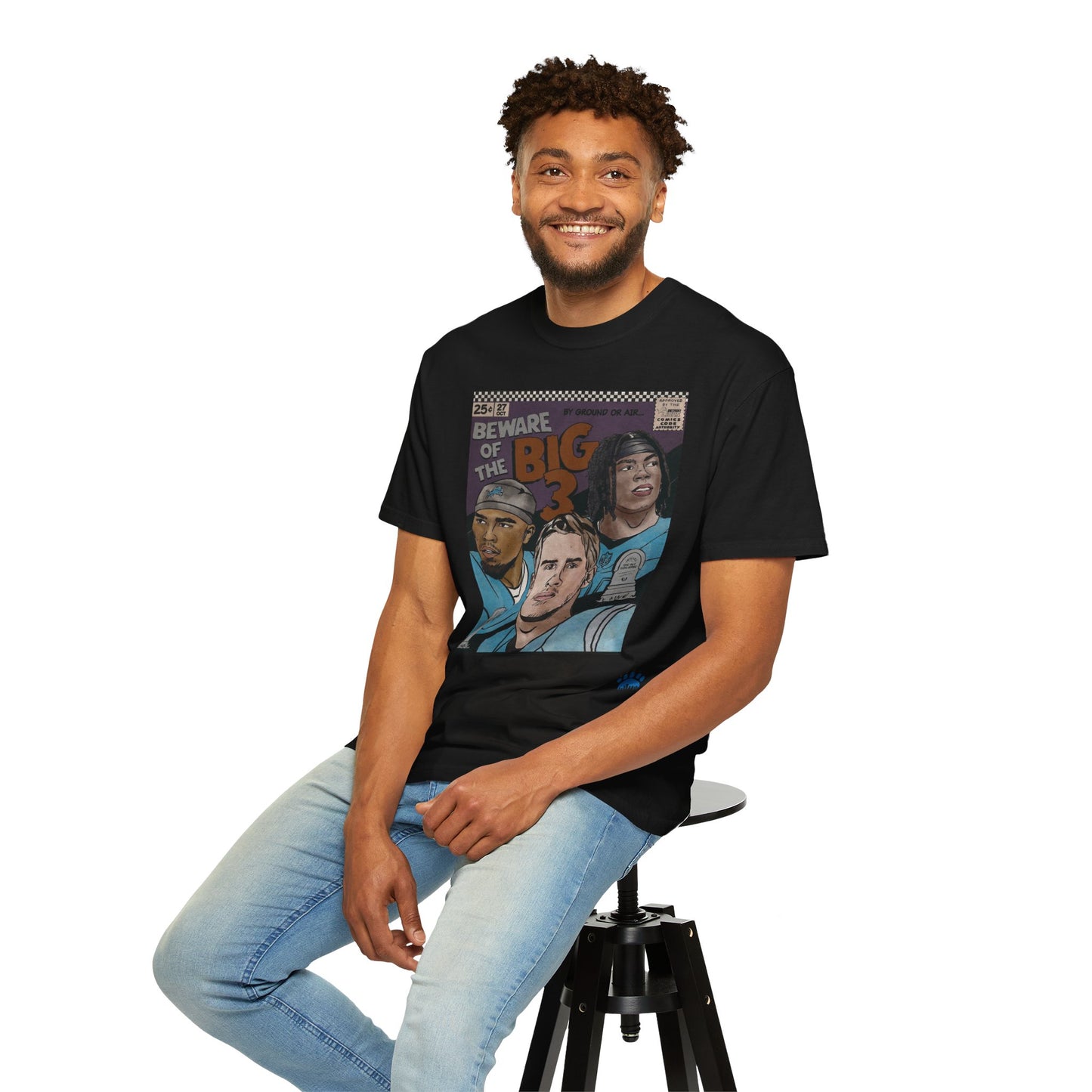 Detroit Triple Threat Premium T-shirt