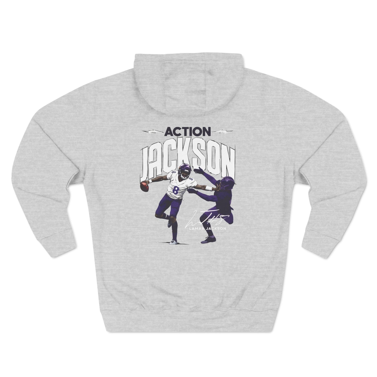 Action Jackson Hoodie – Ravens Edition