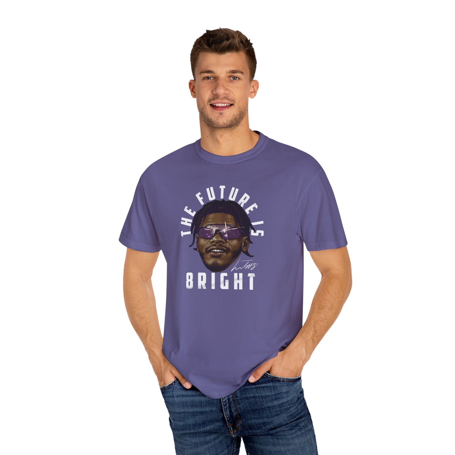 The Future is Bright Lamar Jackson Premium T-shirt