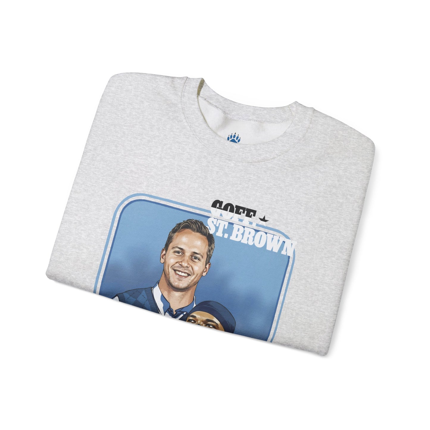 Goff & St. Brown Dynamic Duo Sweatshirt