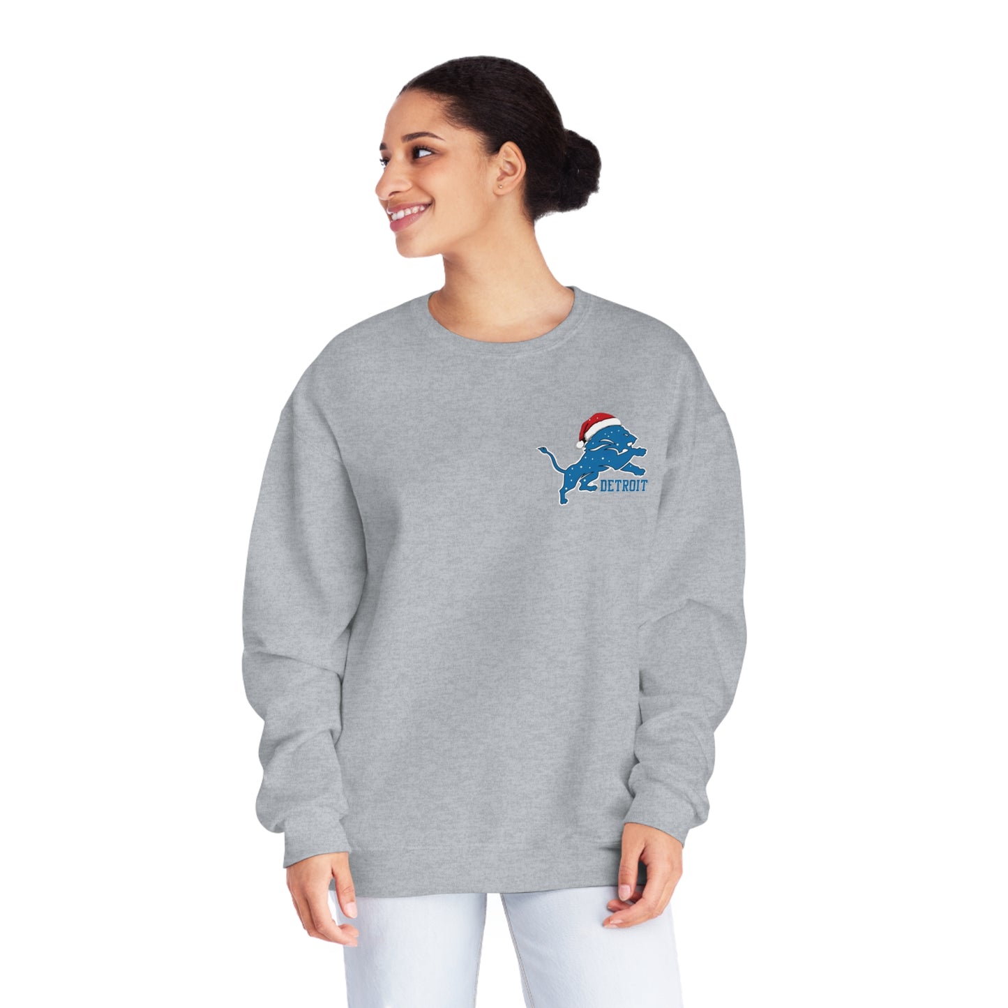 Lions Christmas Cheer Sweatshirt – Roar Through the Holidays