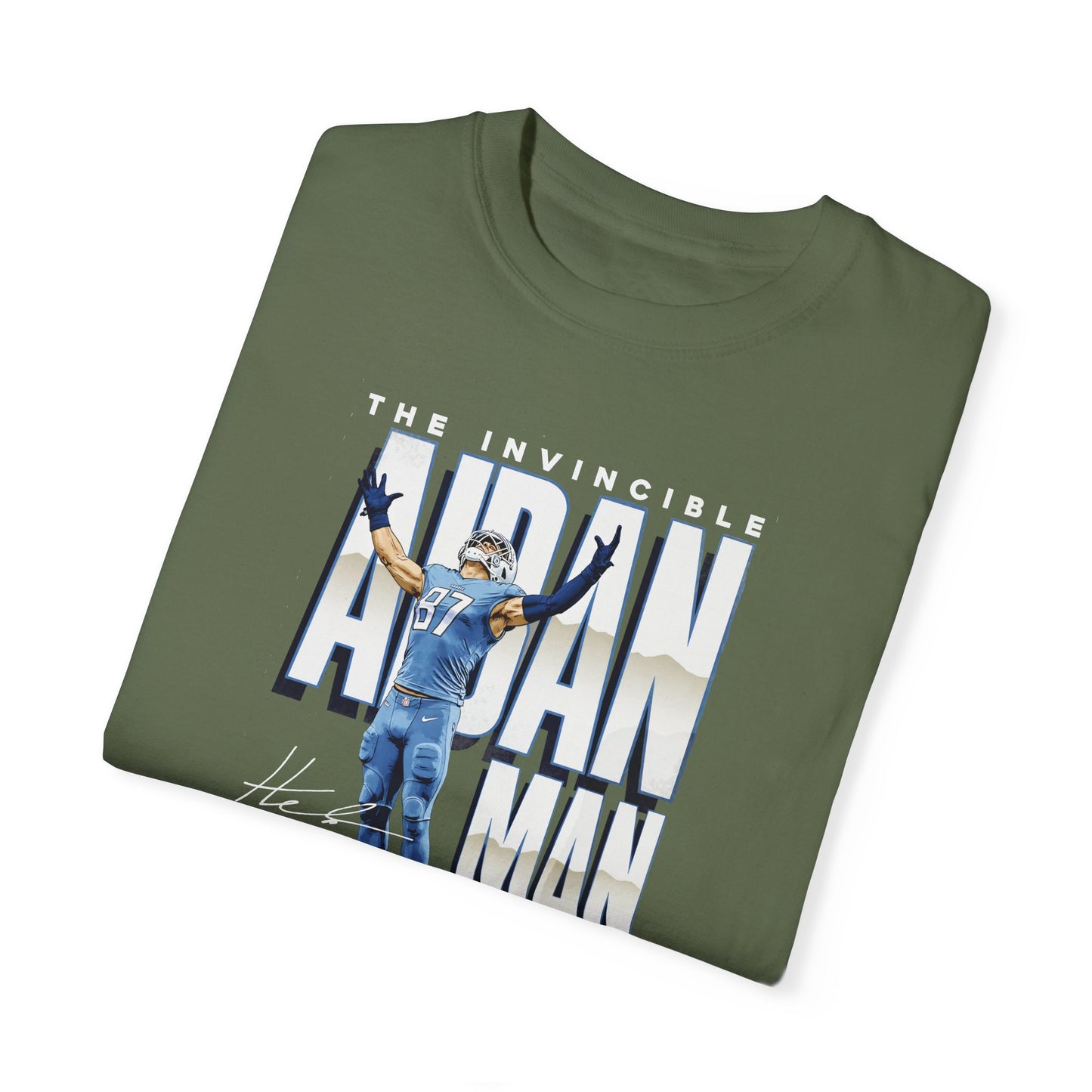Aidan Hutchinson Signature Premium T-shirt