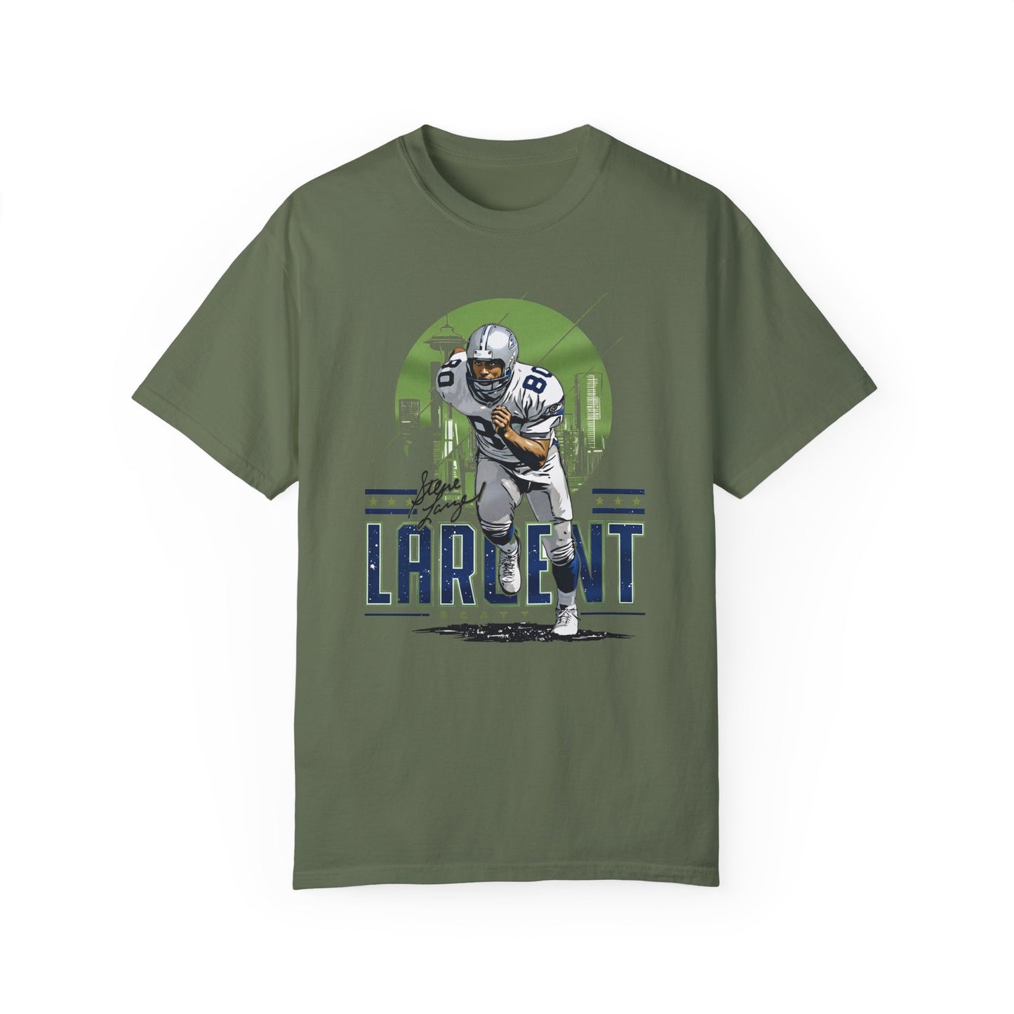 Steve Largent Signature Premium T-shirt