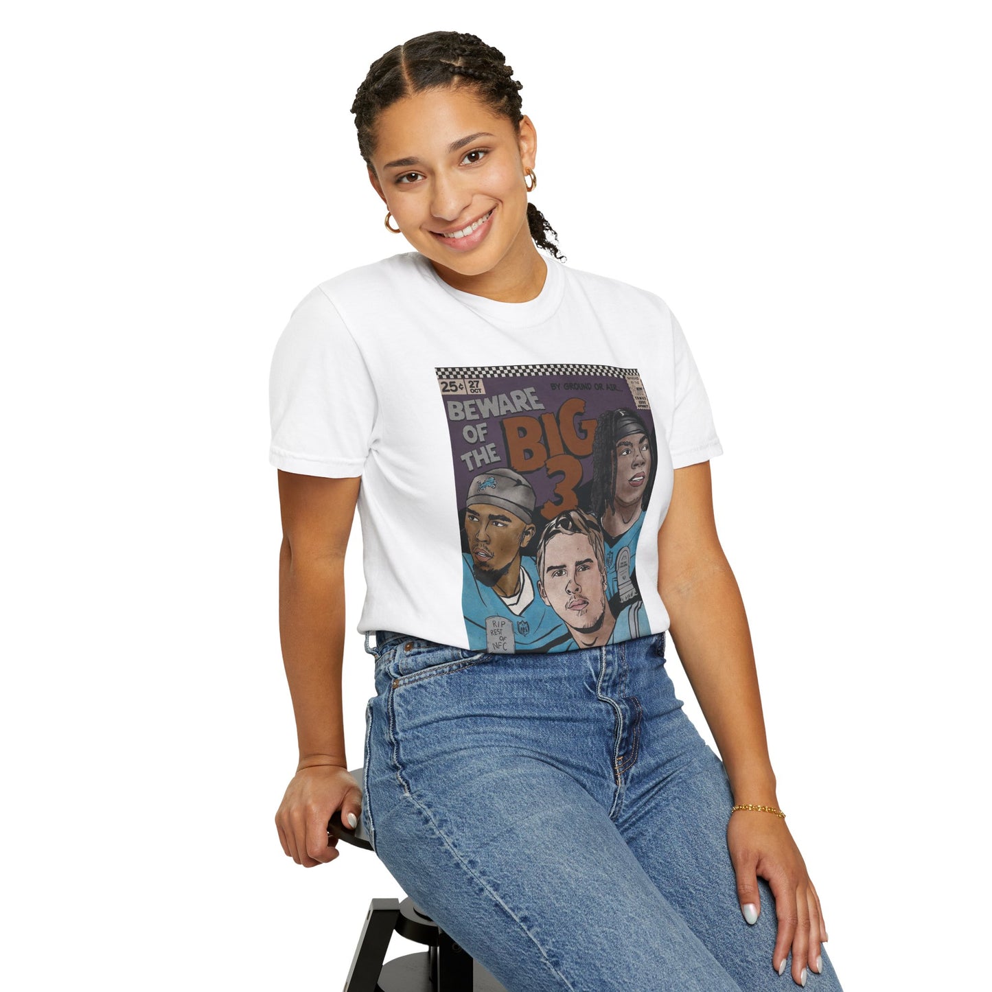 Detroit Triple Threat Premium T-shirt