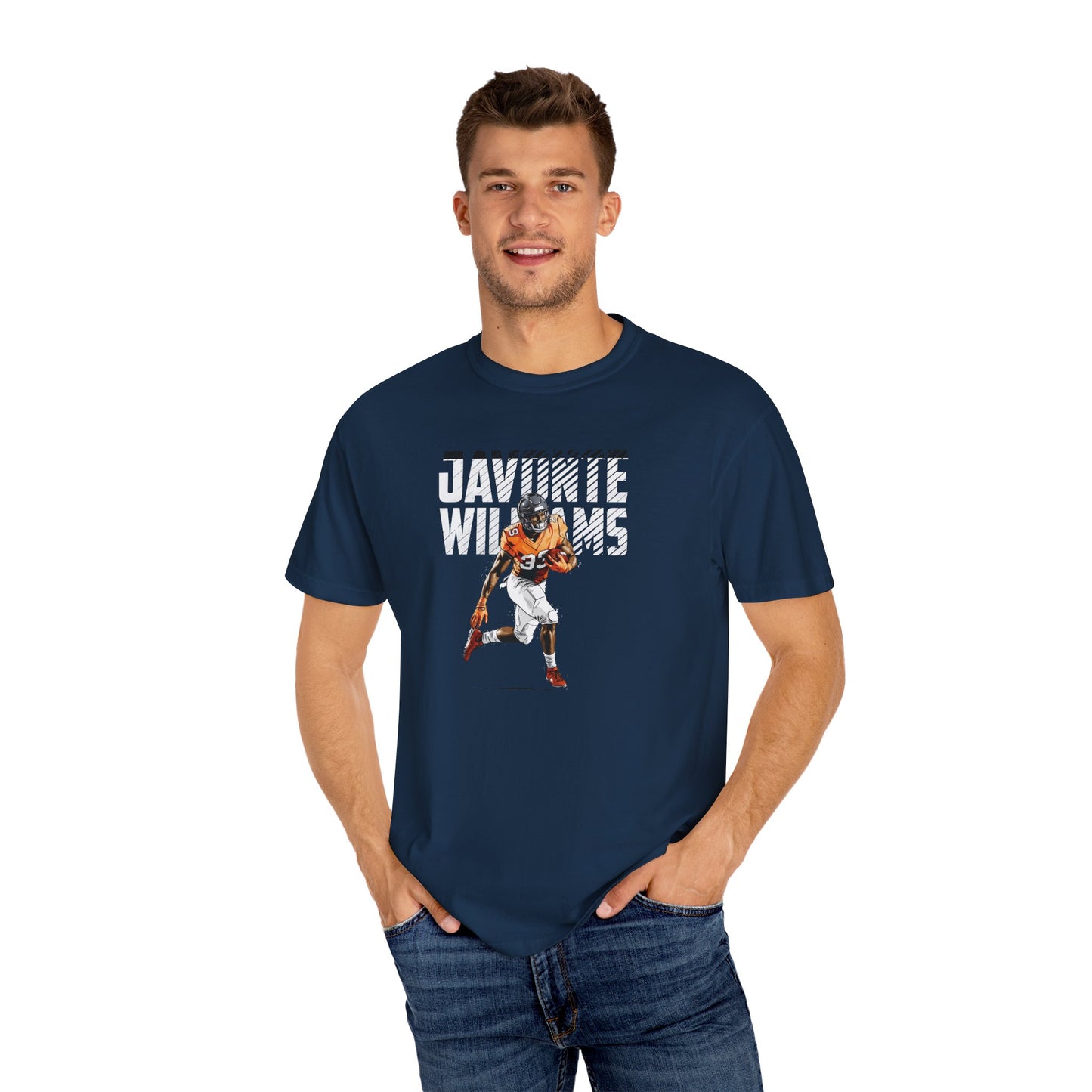 Javonte Williams Signature Premium T-shirt