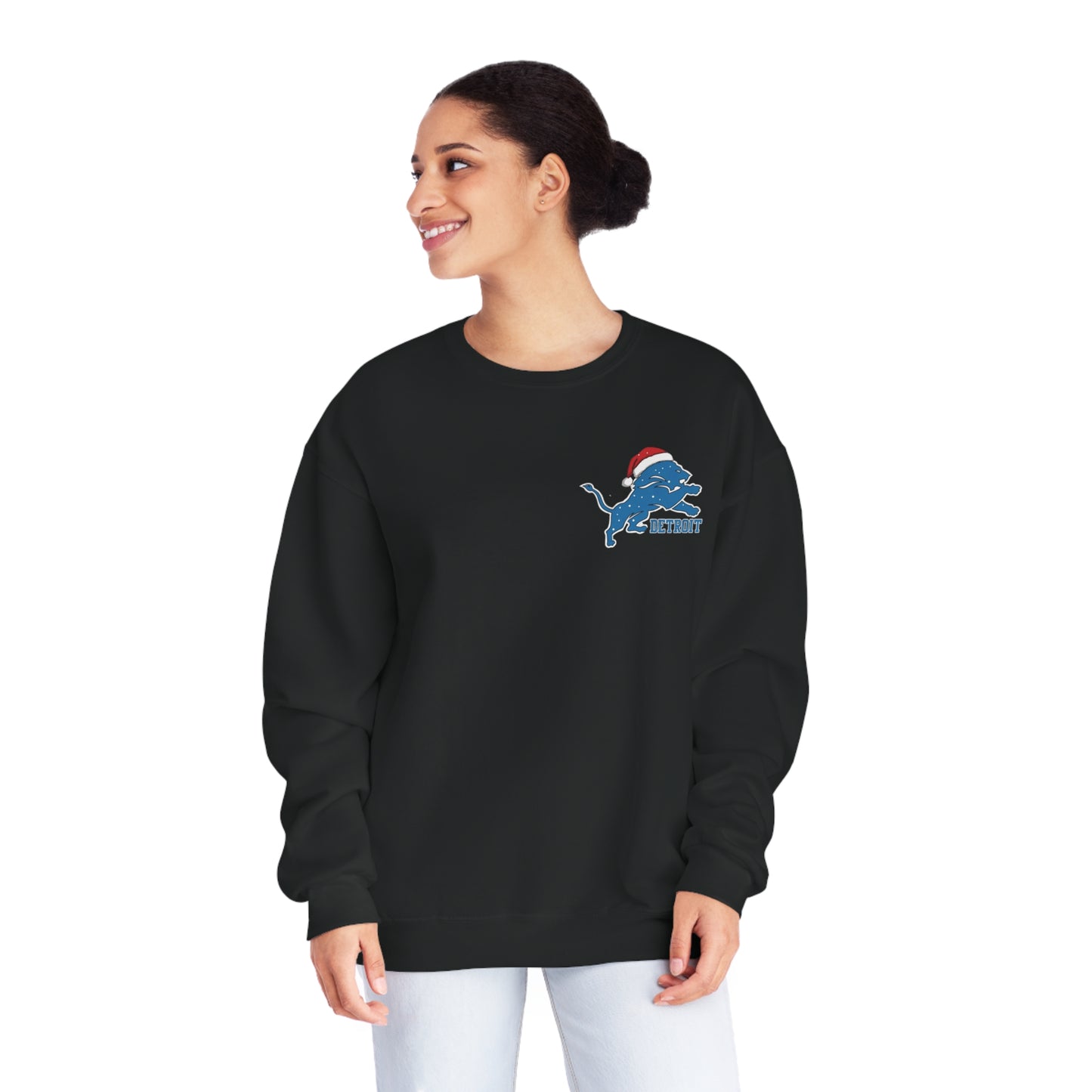 Lions Christmas Cheer Sweatshirt – Roar Through the Holidays