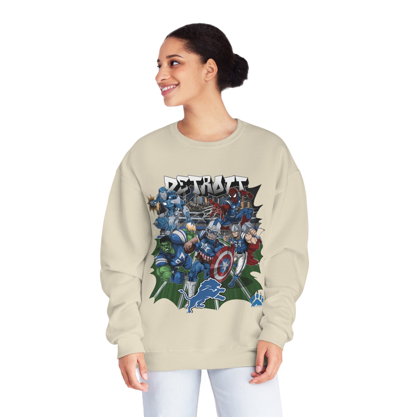 Detroit Marvel Sweatshirt – Motor City Heroes Edition