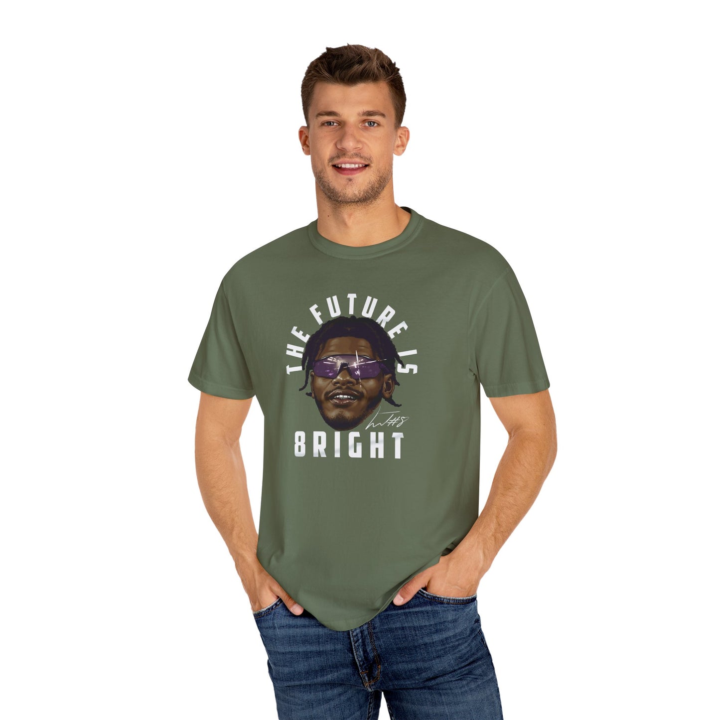 The Future is Bright Lamar Jackson Premium T-shirt