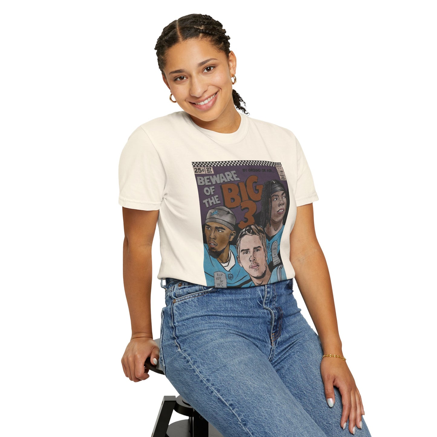 Detroit Triple Threat Premium T-shirt