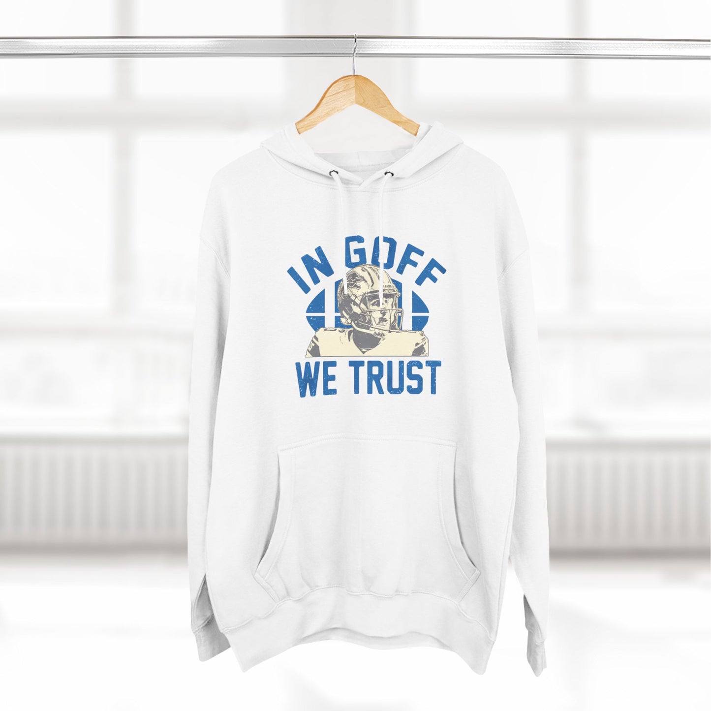 In Goff We Trust Hoodie – Lions QB Edition
