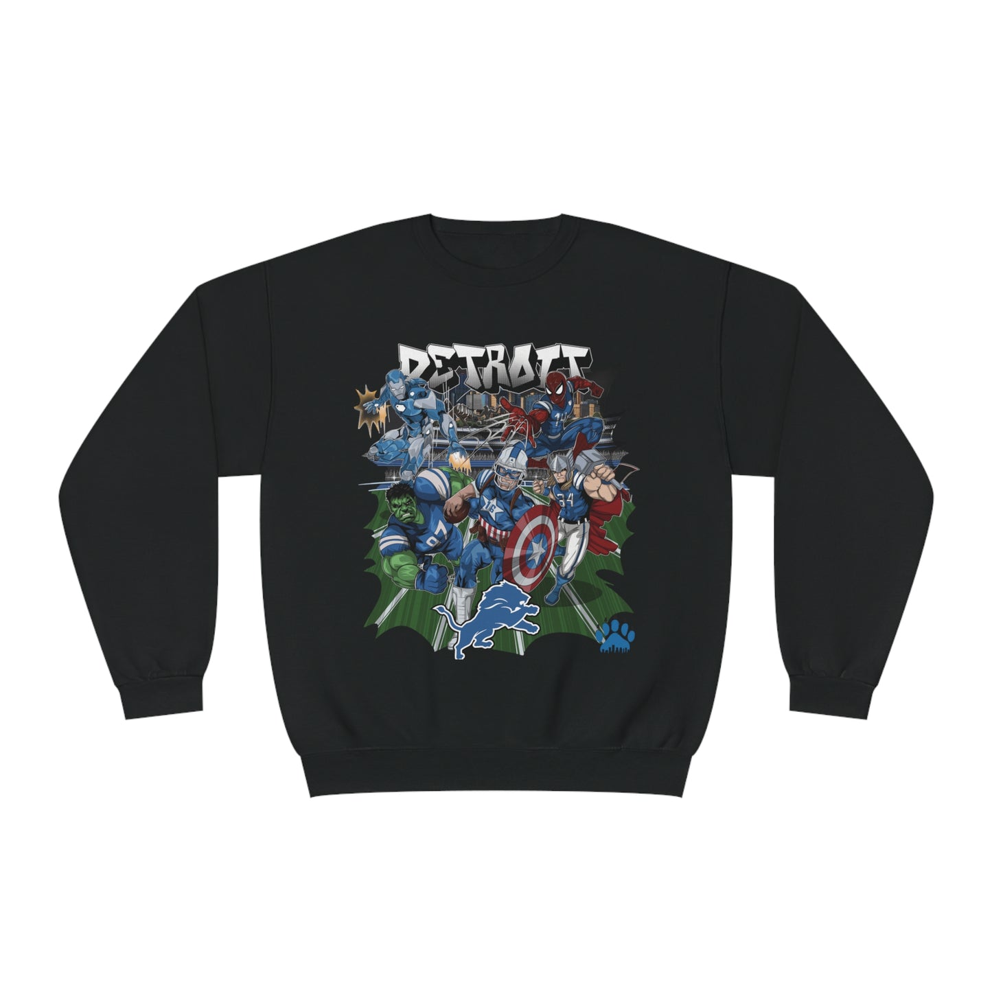 Detroit Marvel Sweatshirt – Motor City Heroes Edition