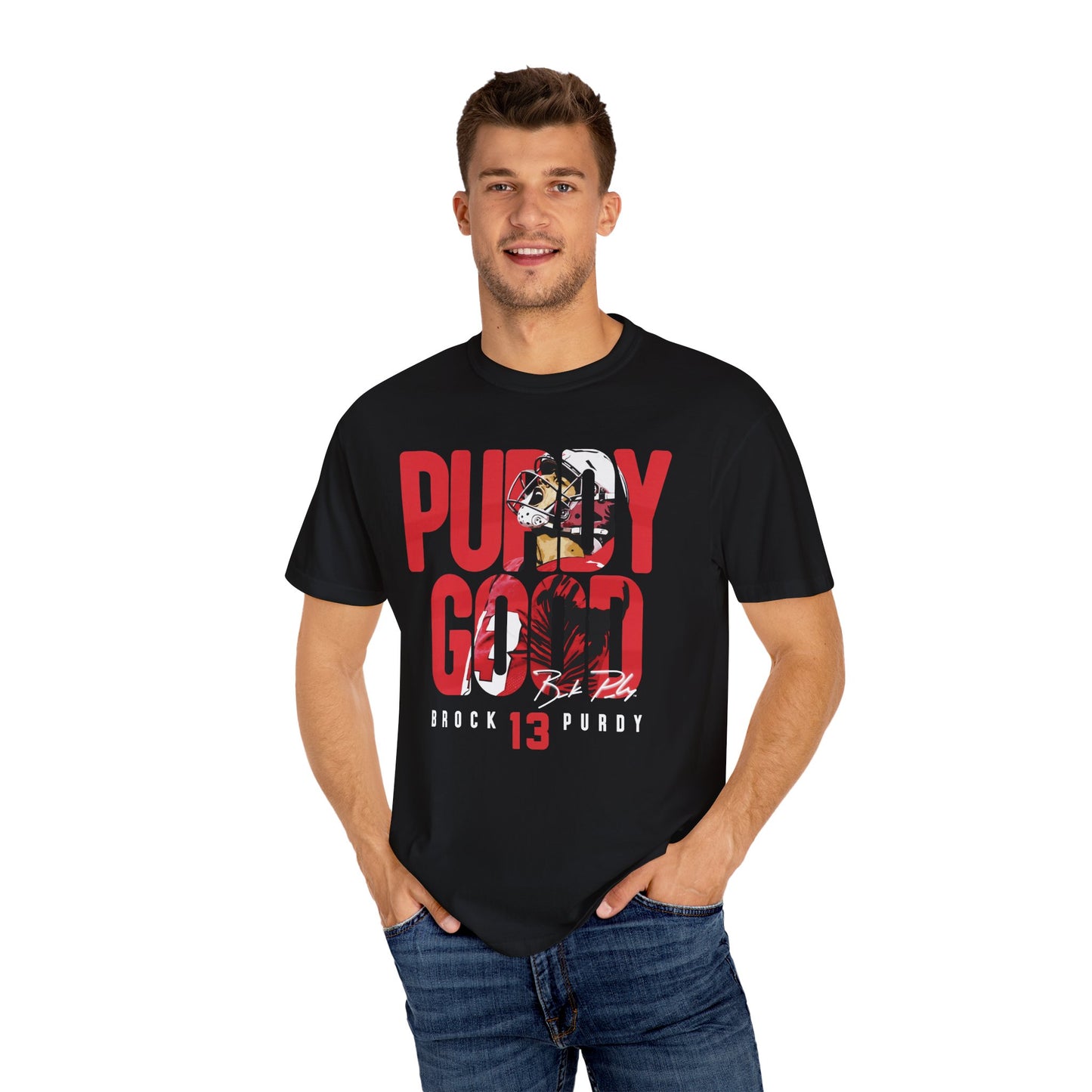 Brock Purdy Signature Premium T-shirt