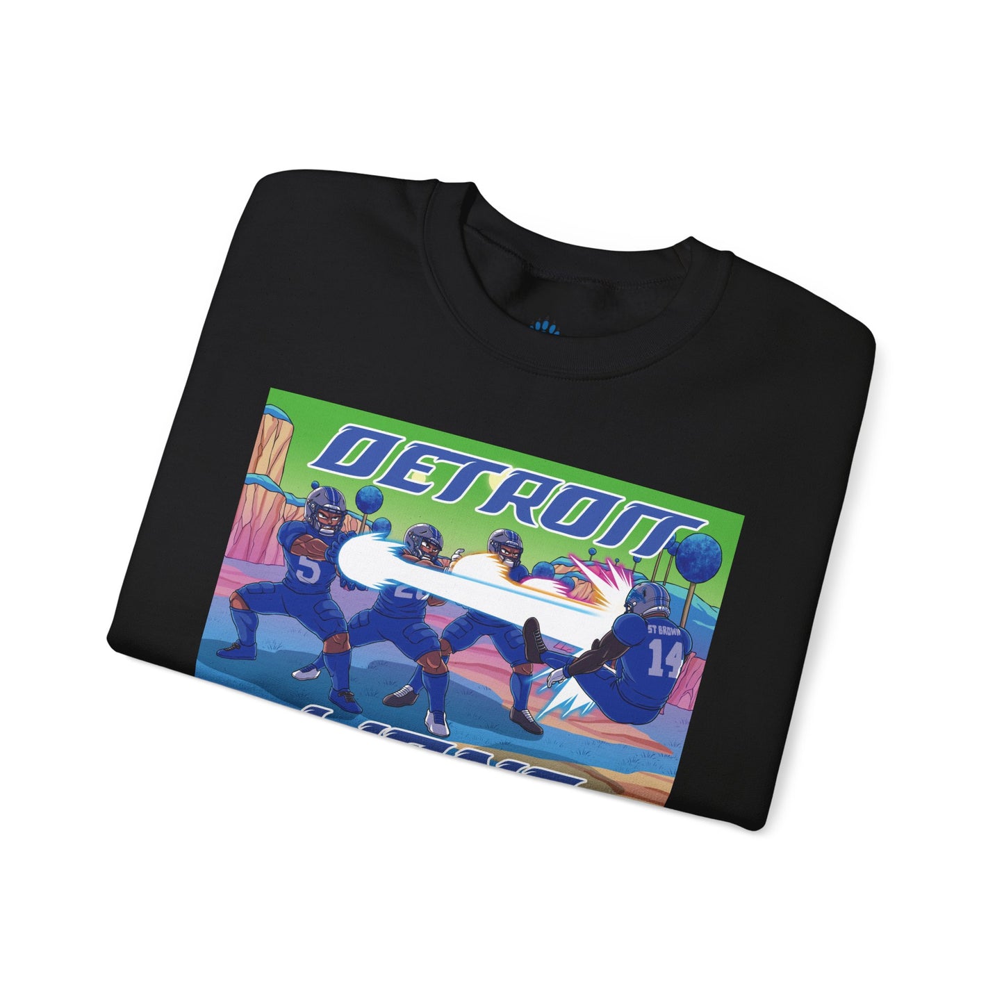 Detroit Lions Saiyan Strength Sweatshirt
