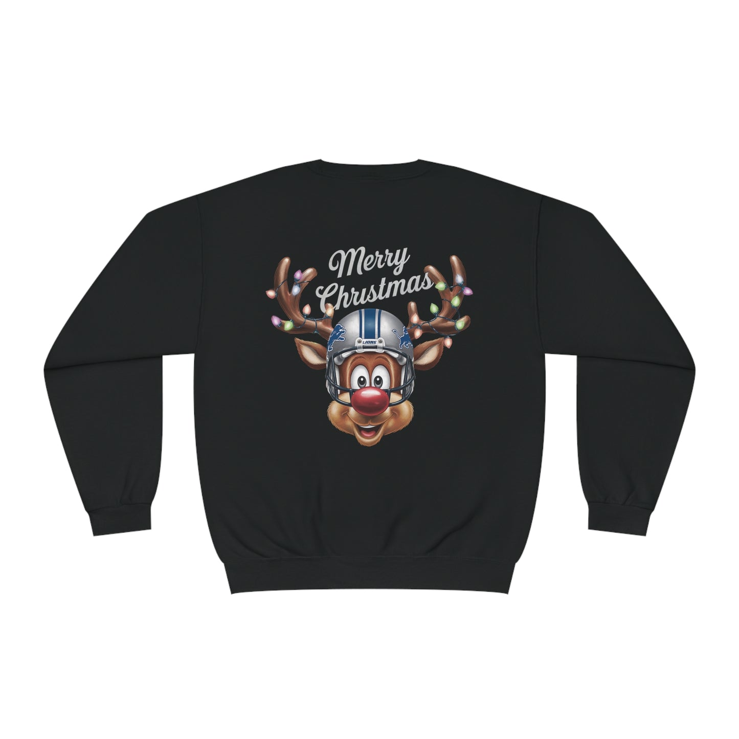 Lions Christmas Cheer Sweatshirt – Roar Through the Holidays