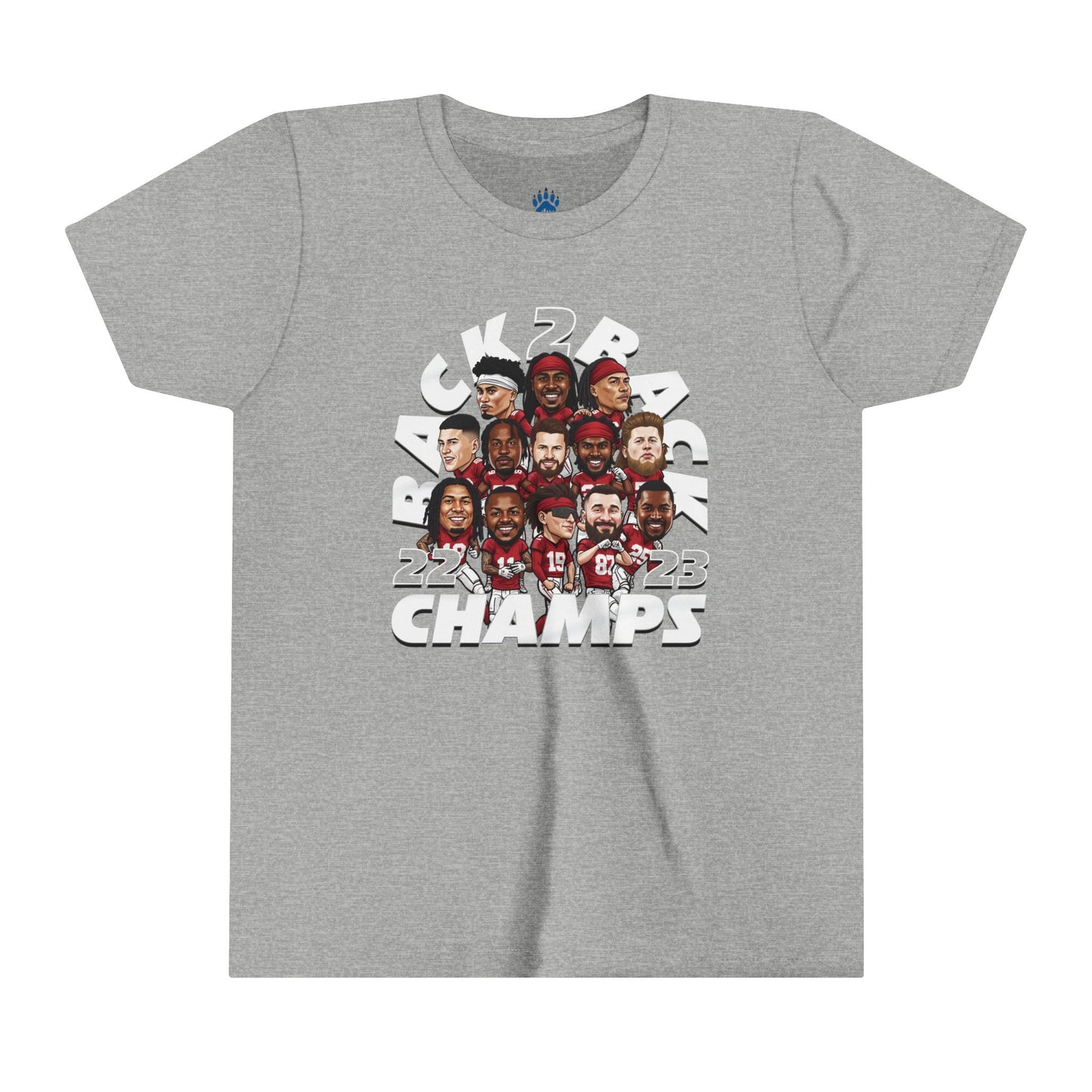 Chiefs Back 2 Back Youth T-shirt