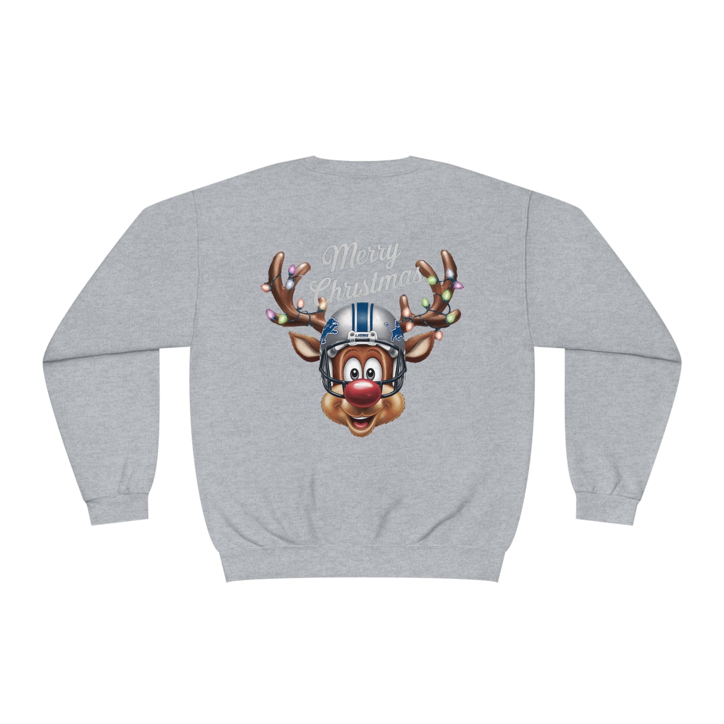 Lions Christmas Cheer Sweatshirt – Roar Through the Holidays