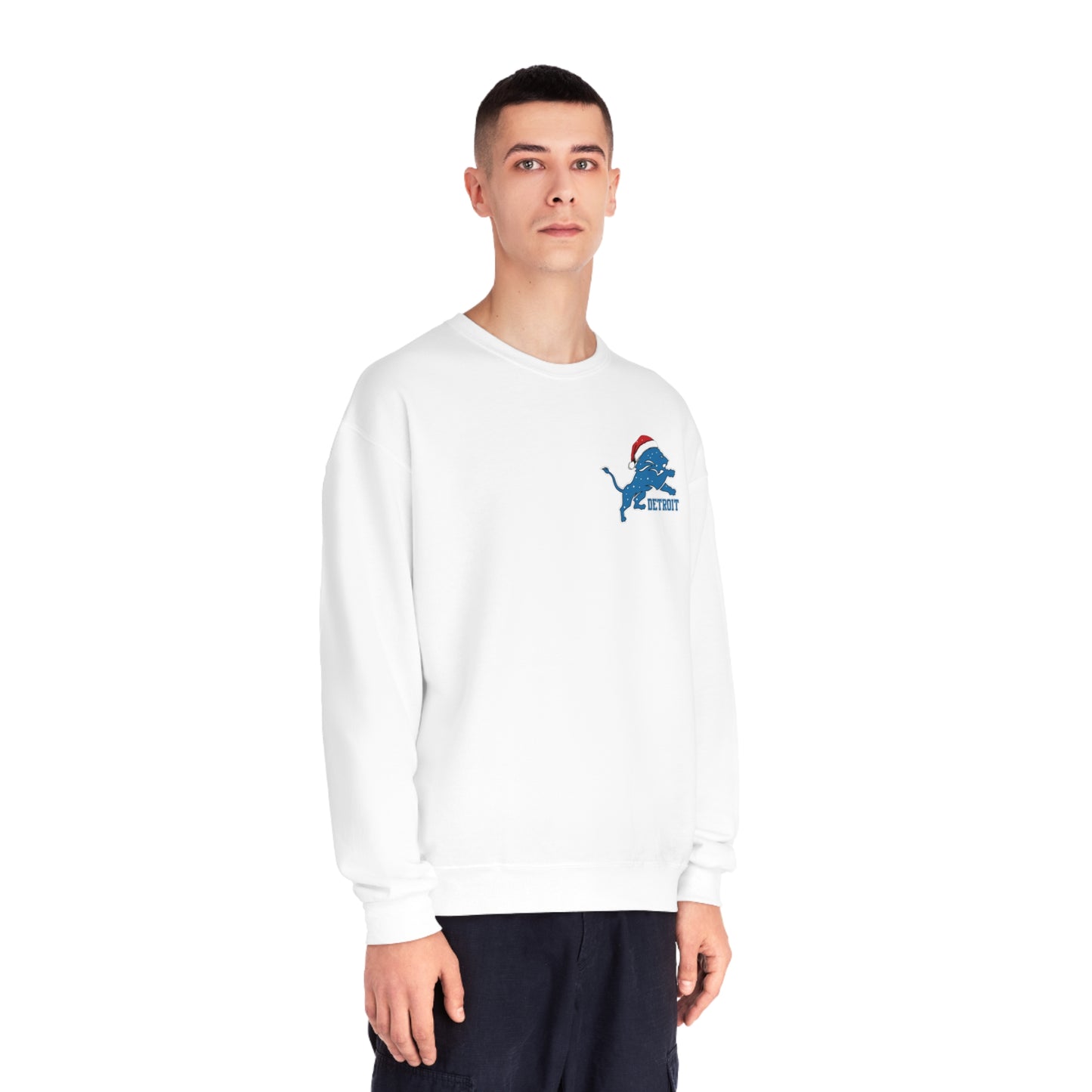 Lions Christmas Cheer Sweatshirt – Roar Through the Holidays