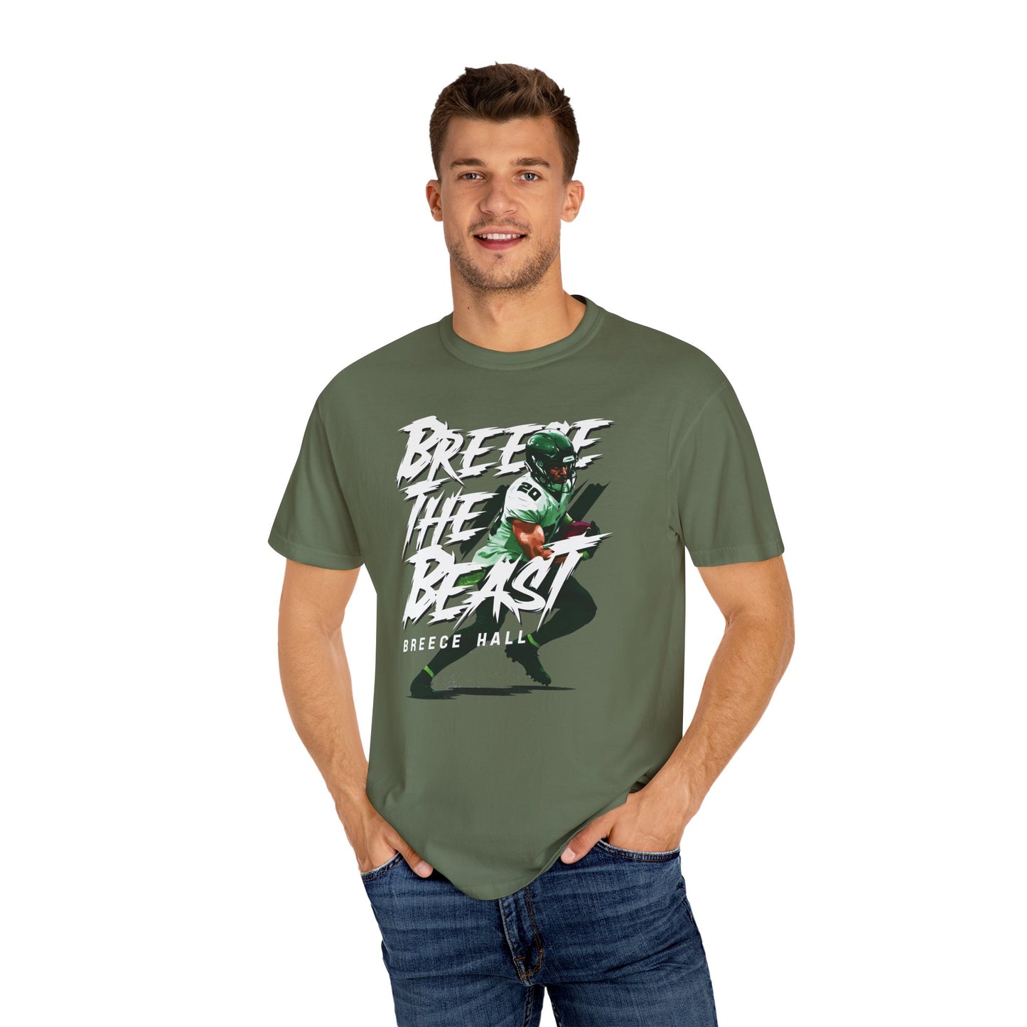 Breece Hall Signature Premium T-shirt