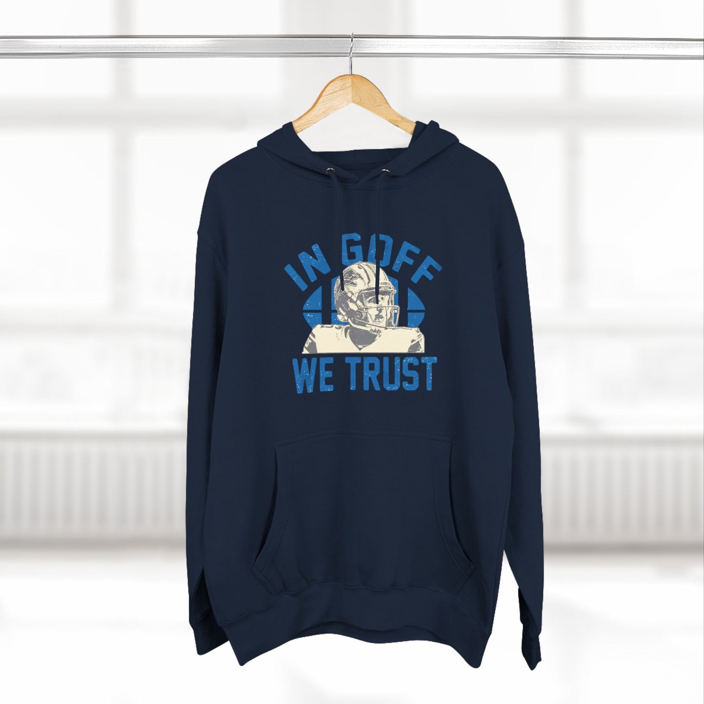 In Goff We Trust Hoodie – Lions QB Edition