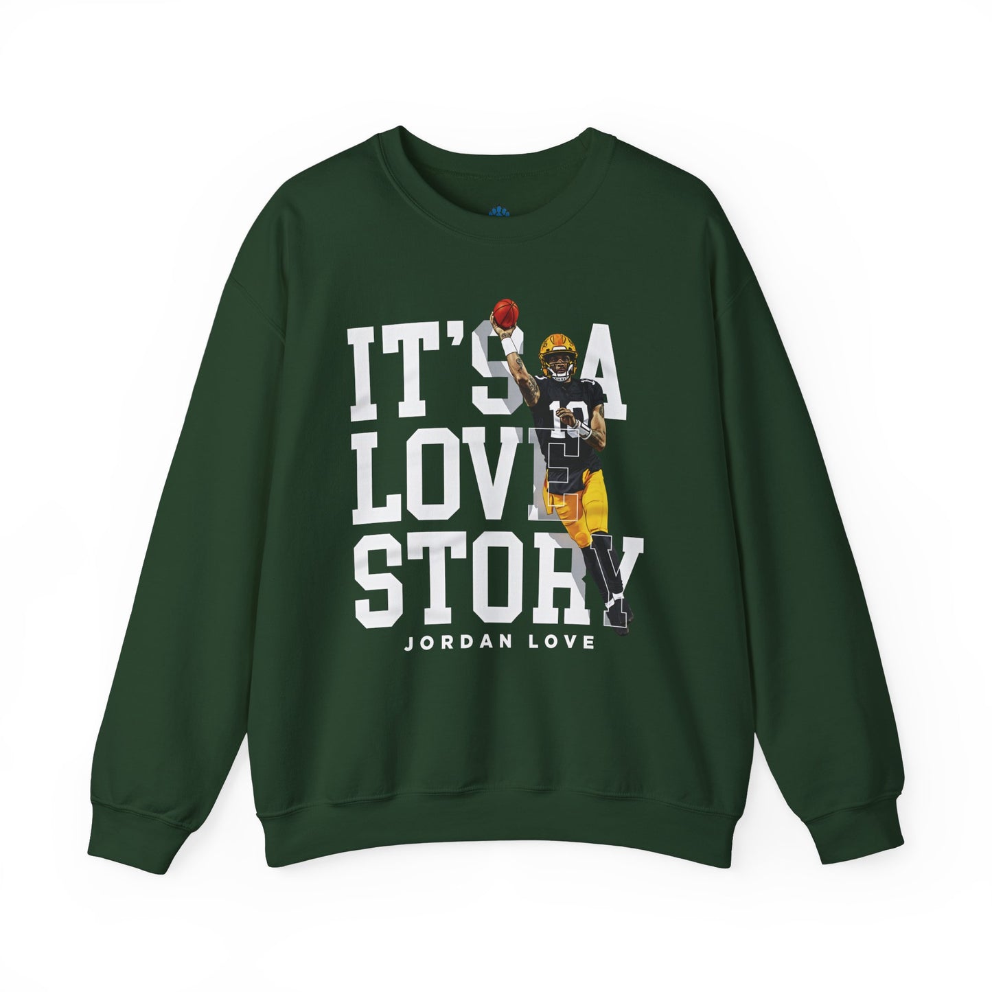 It’s a Love Story Sweatshirt – Jordan Love Packers Edition