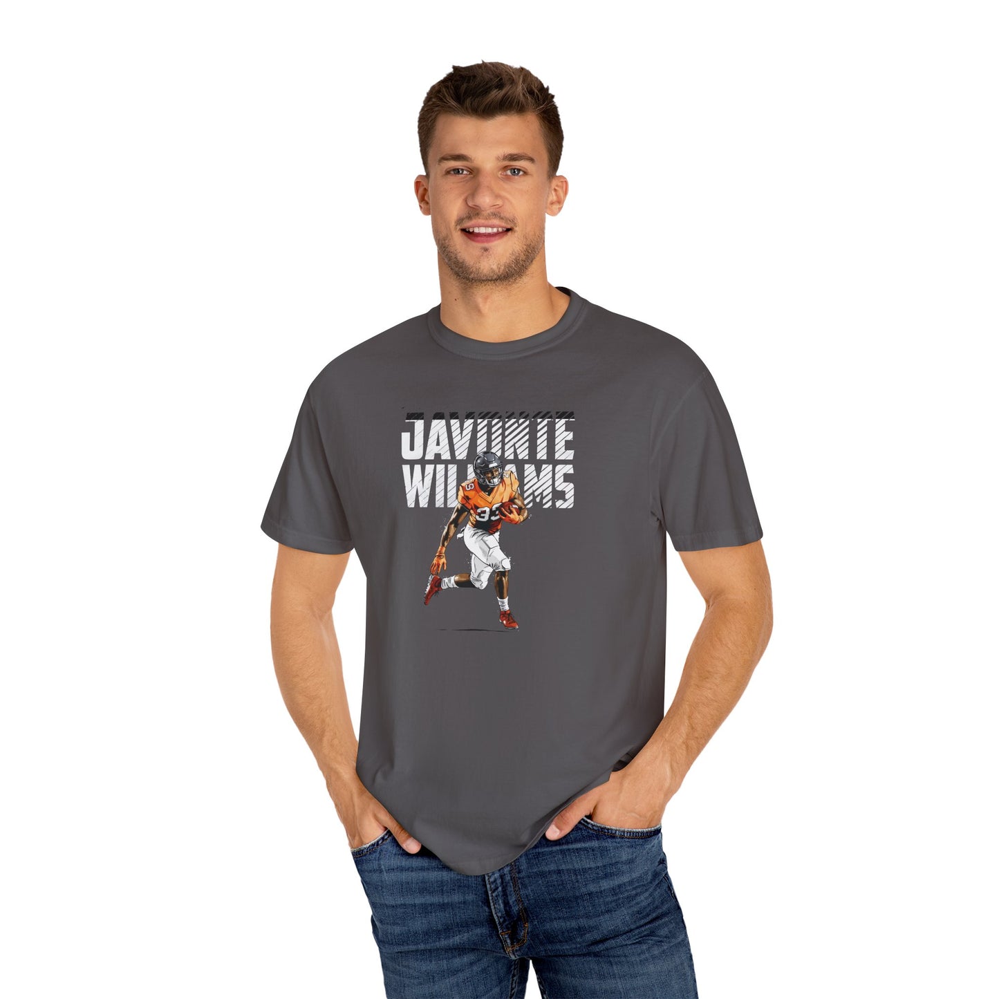 Javonte Williams Signature Premium T-shirt