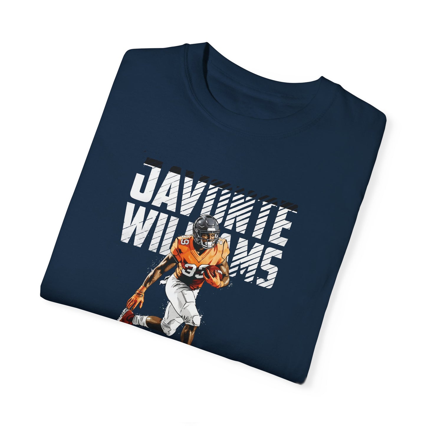 Javonte Williams Signature Premium T-shirt