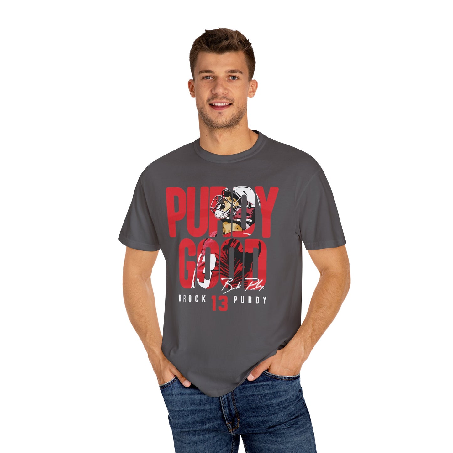 Brock Purdy Signature Premium T-shirt