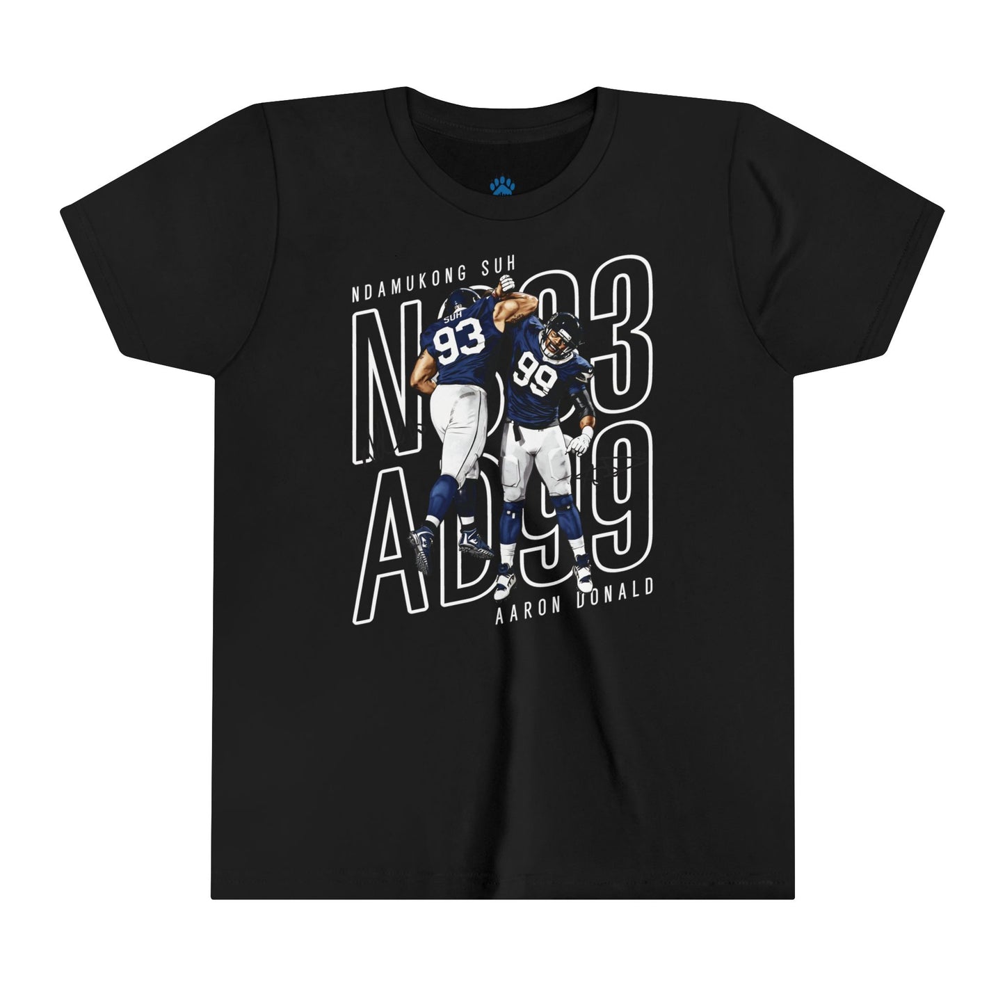 Suh & Donald Dynamic Duo Youth T-shirt